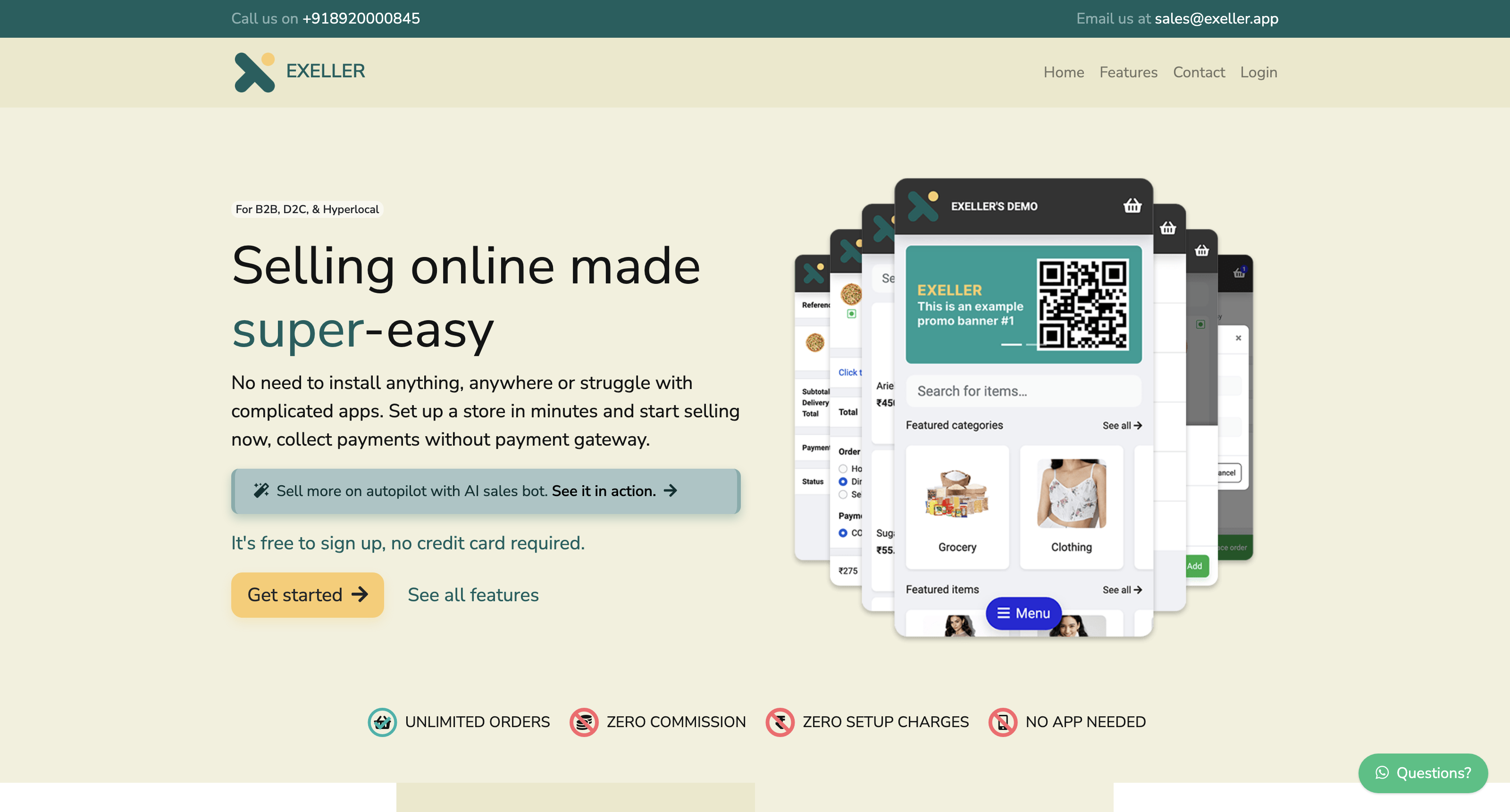Exeller - Mobile-first E-commerce Platform icon