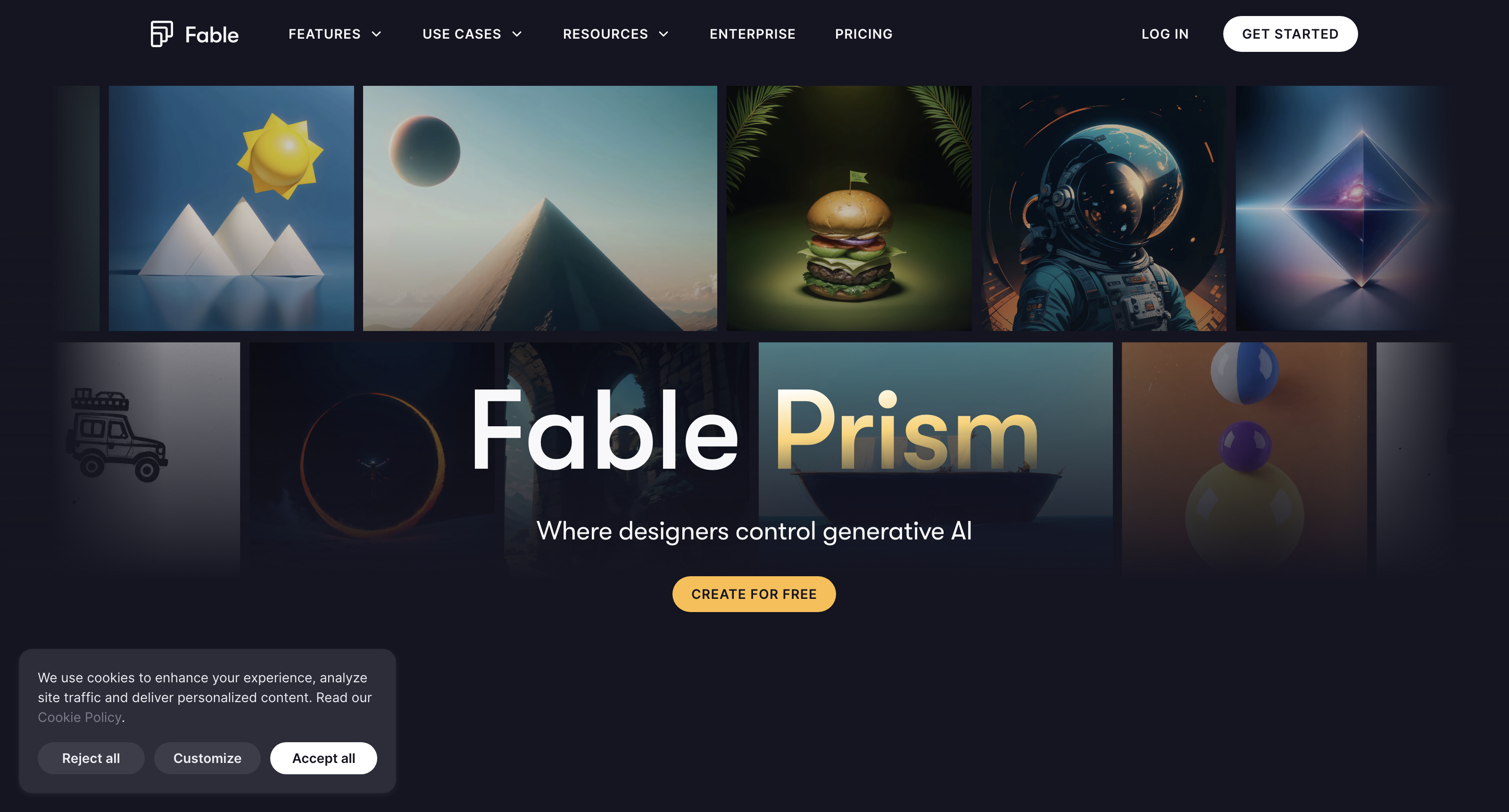 Prism: Animated generative creativity | Fable