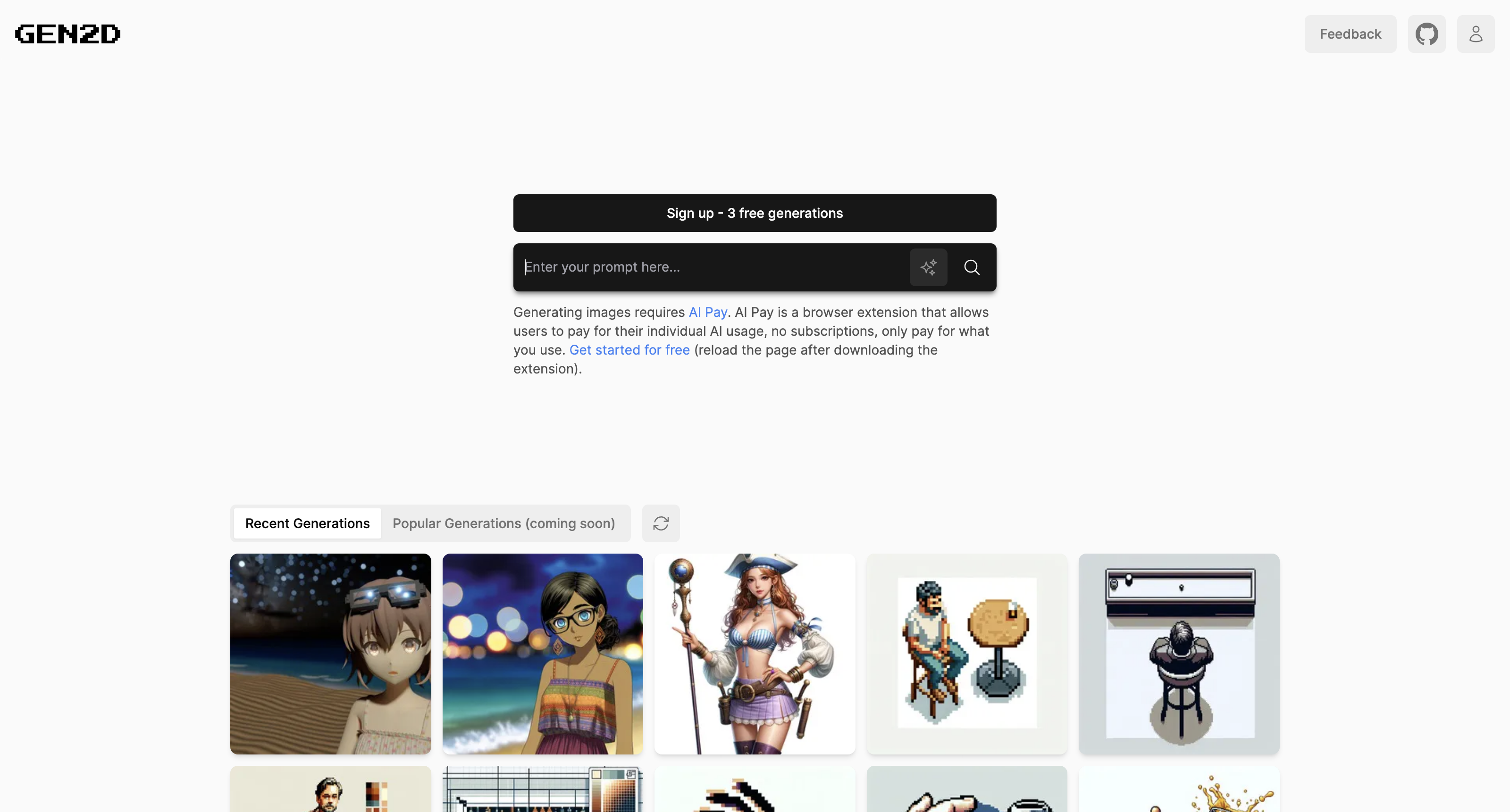 GEN2D - Generate AI Images icon
