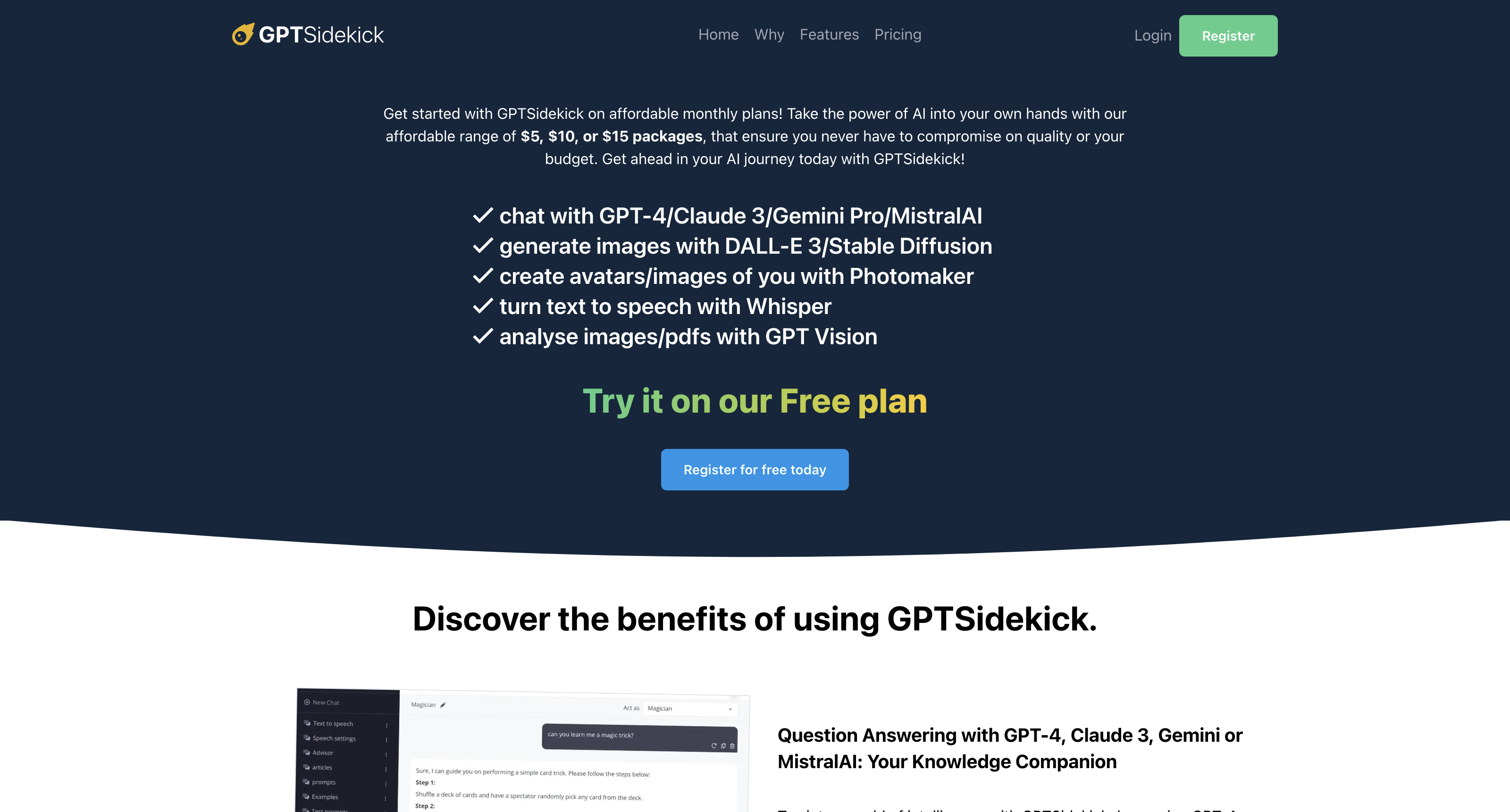 Affordable GPT-4 powered AI Assistant icon