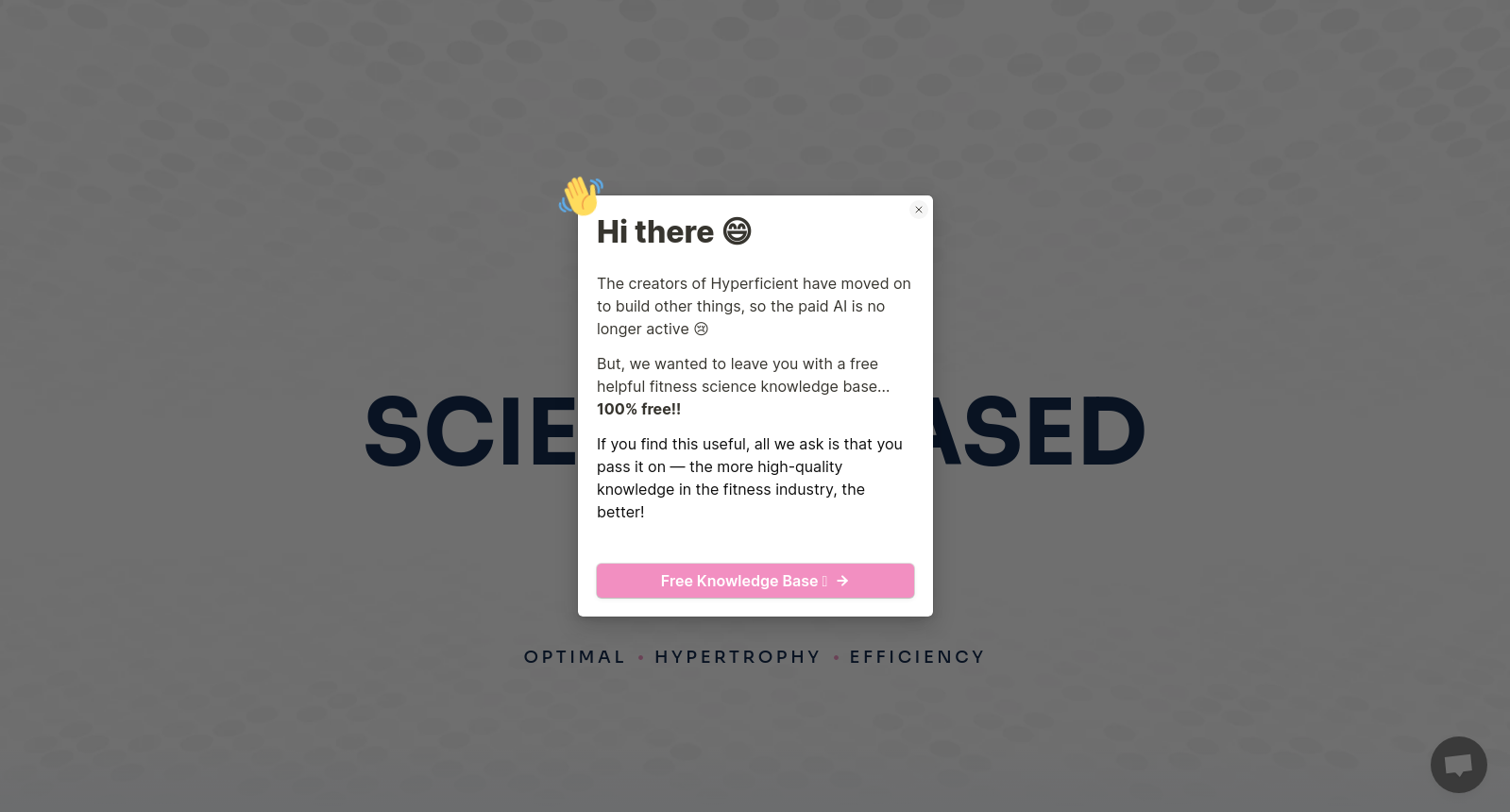 Hyperficient icon