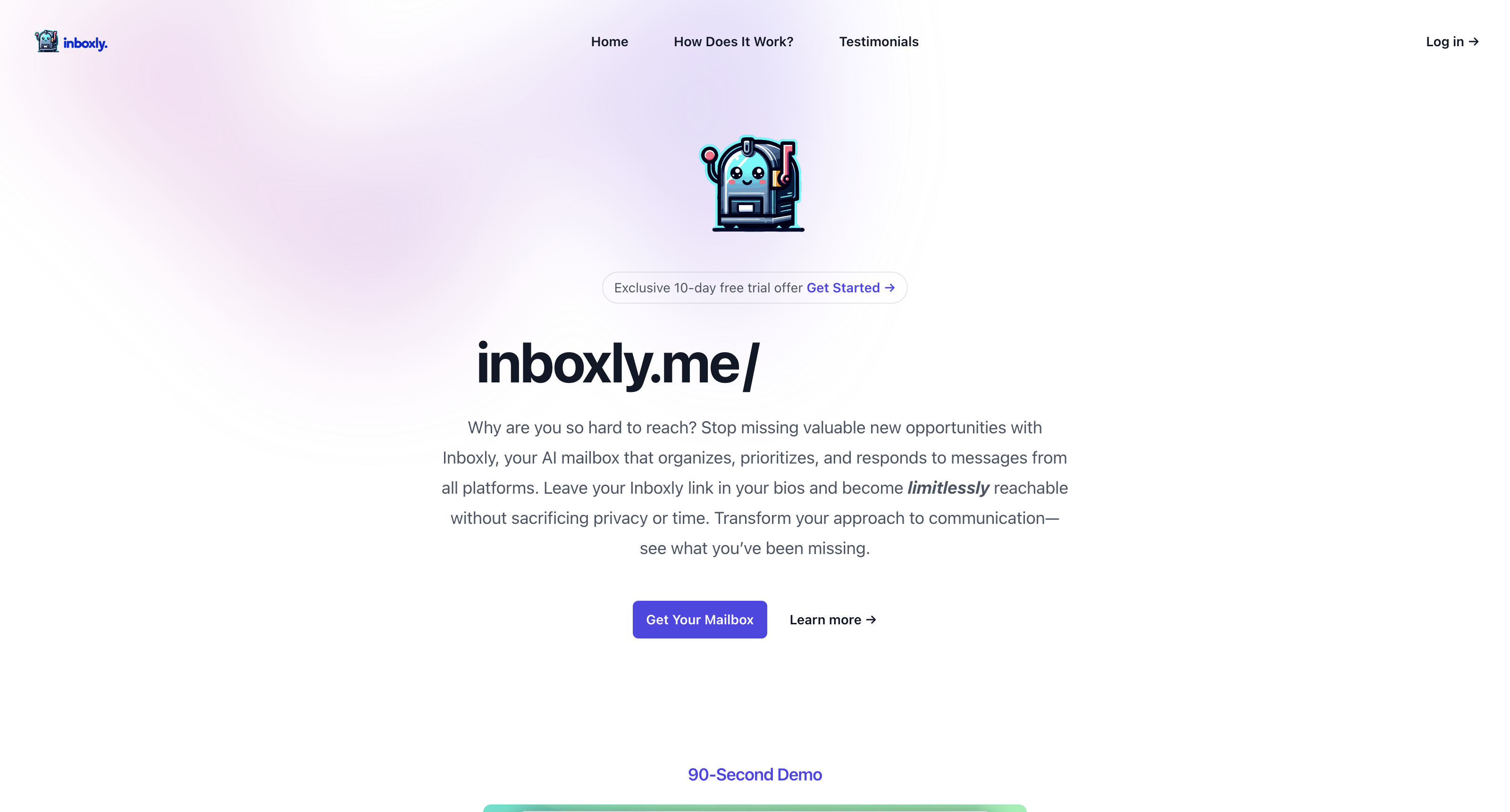 Inboxly | AI Mailbox