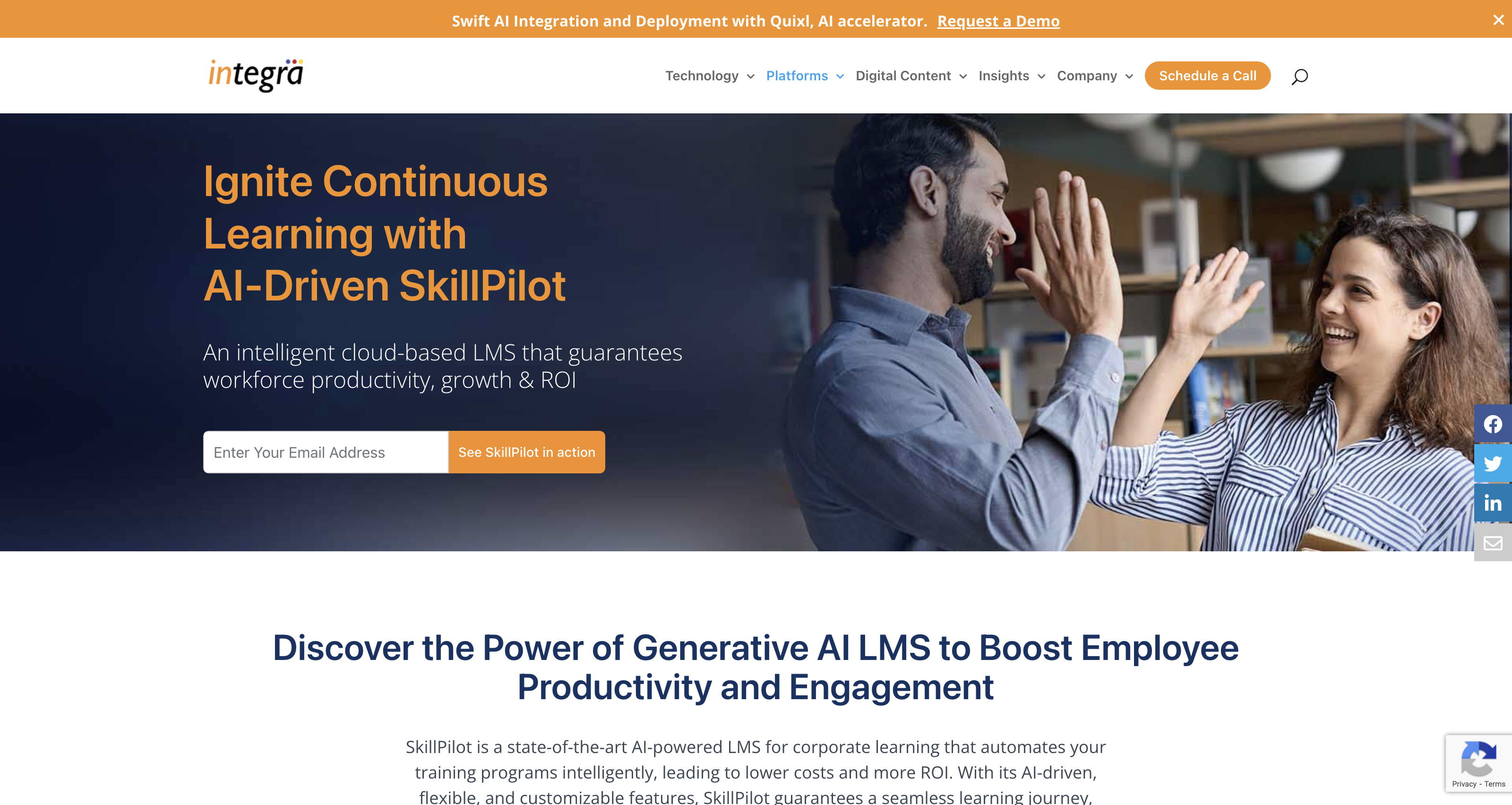 Cloud-Based Learning Management System | Generative AI LMS icon