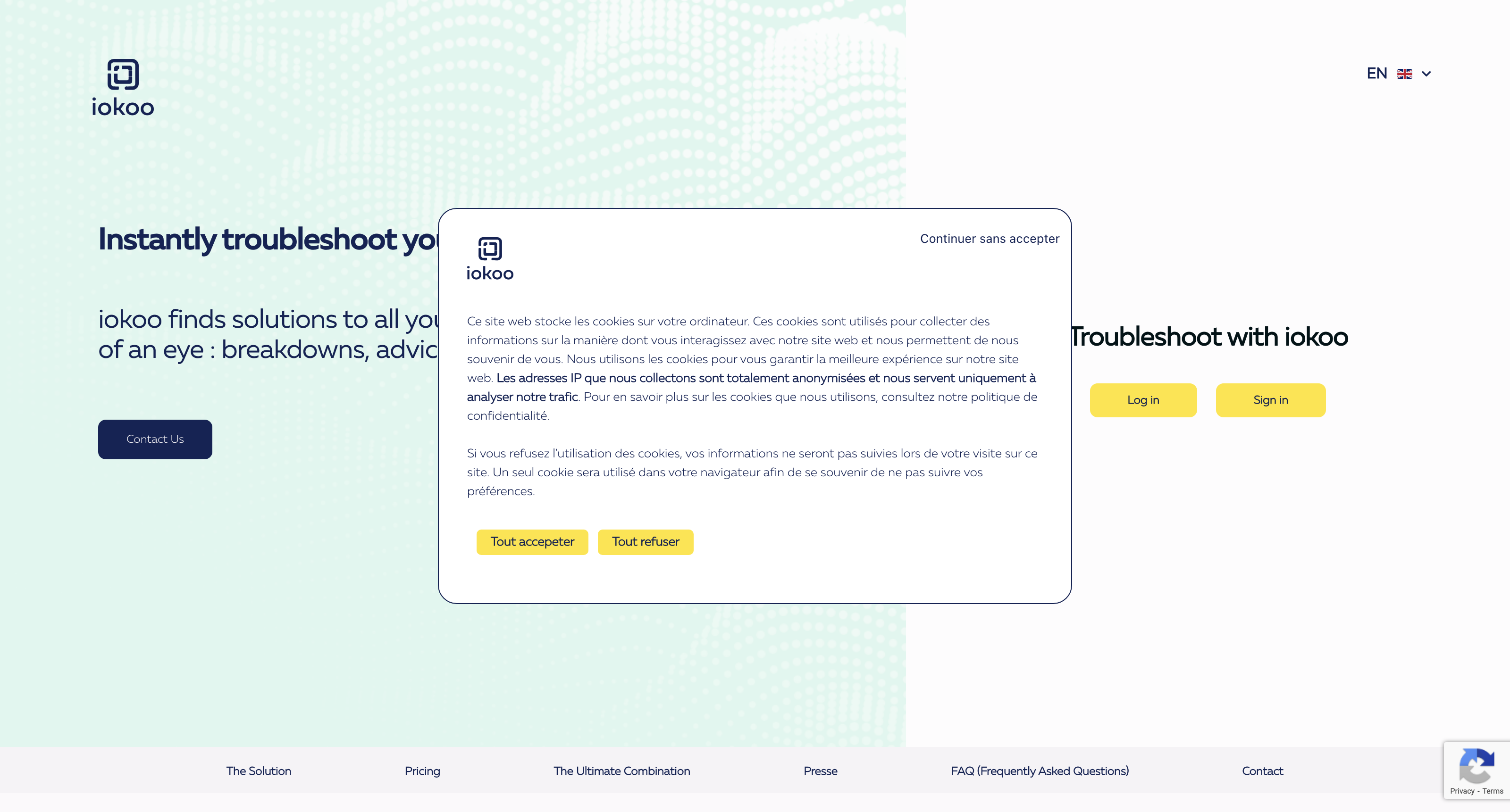Iokoo : The AI that instantly fixes your IT problems ! icon
