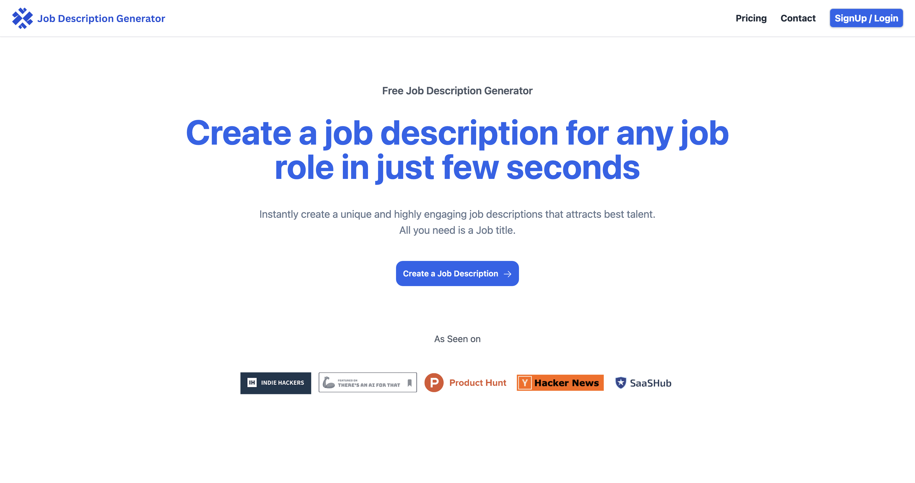 JobDescriptionGenerator icon