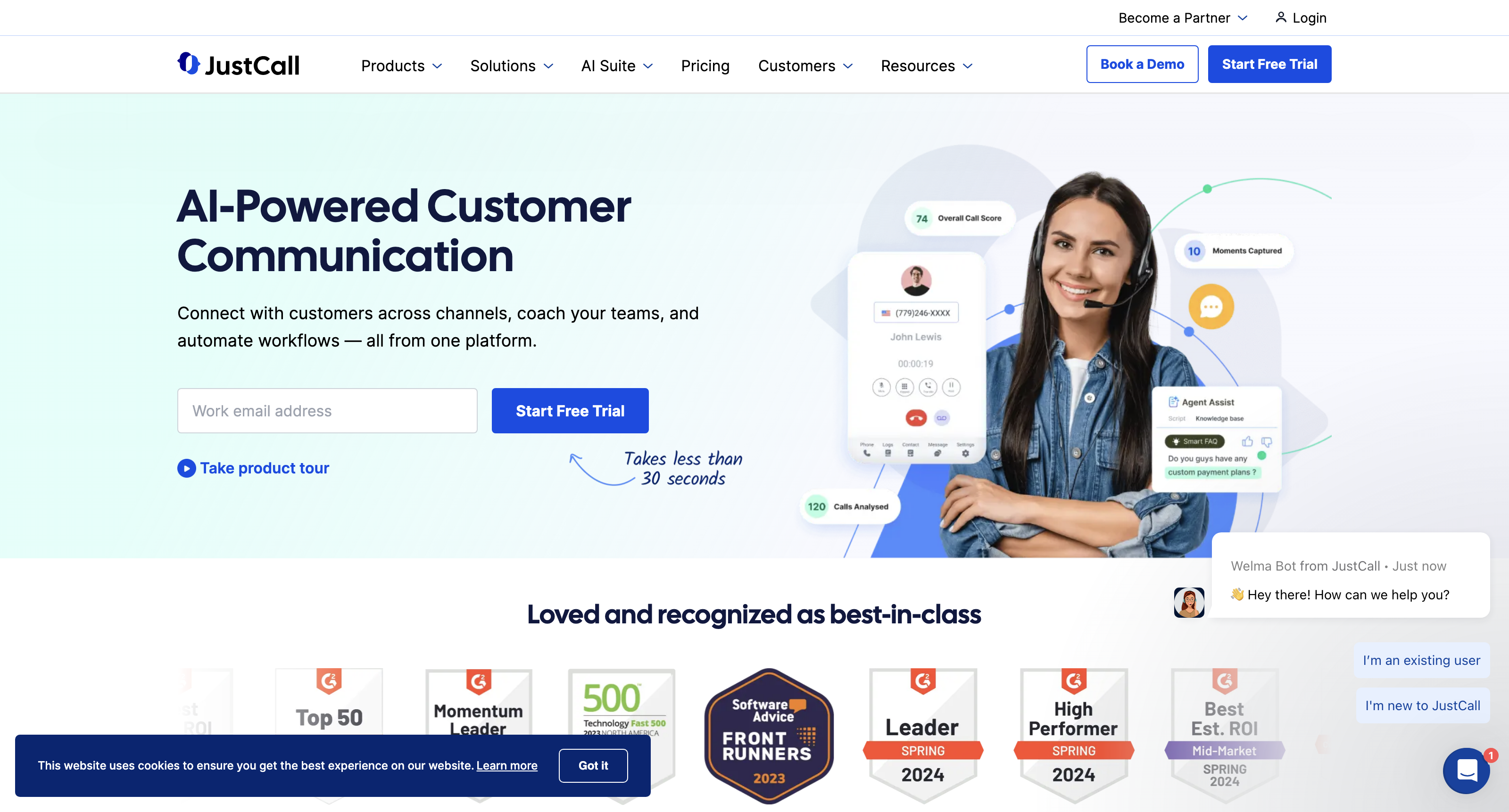 All-in-One Business Communication Platform For Customer Facing Teams icon