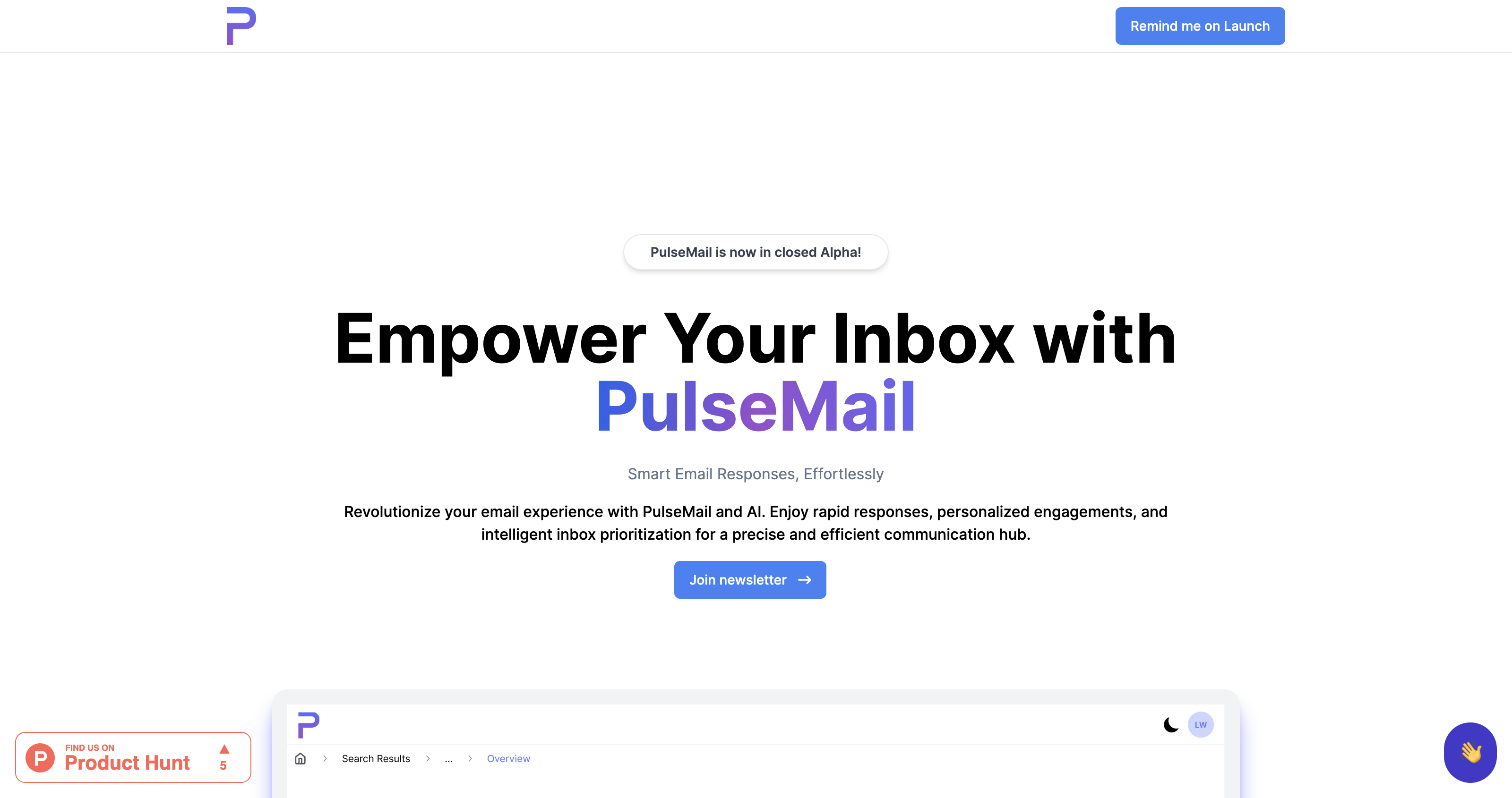 PulseMail - Your personal AI-driven email assistant