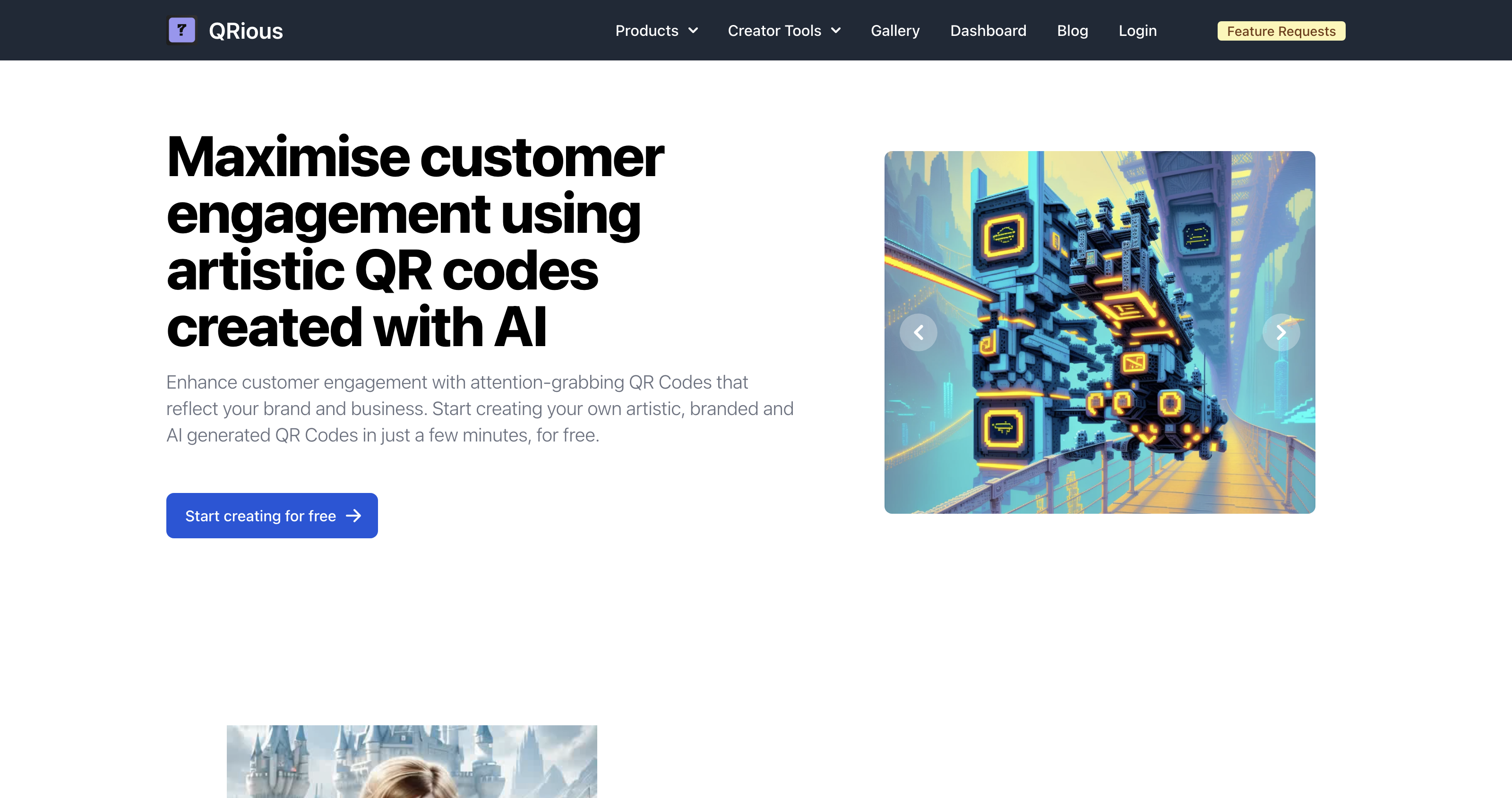 QRious - Artistic AI QR Codes - QRious