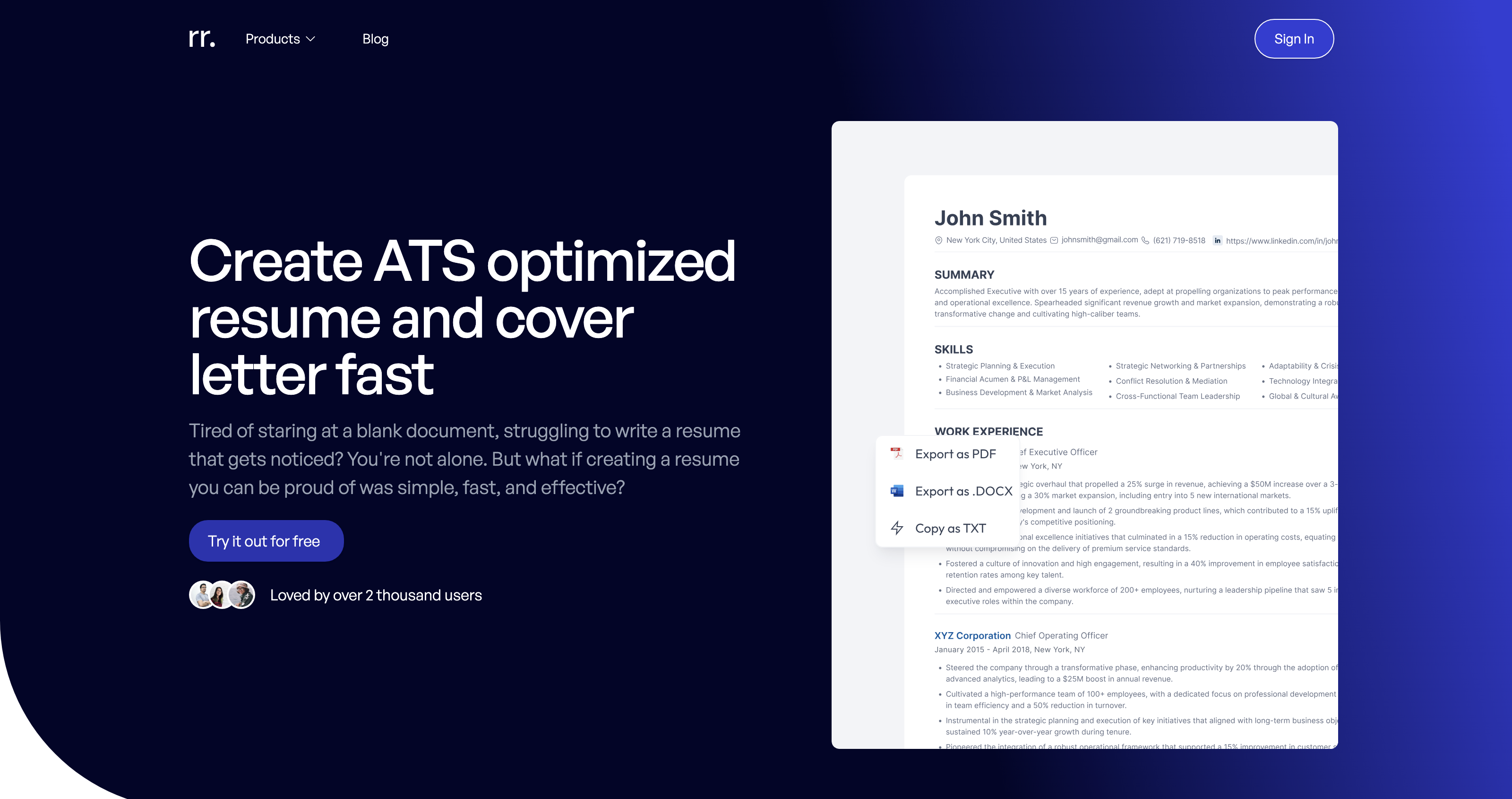 ResumeRanker: Transform Your Resume Into A Job Magnet!