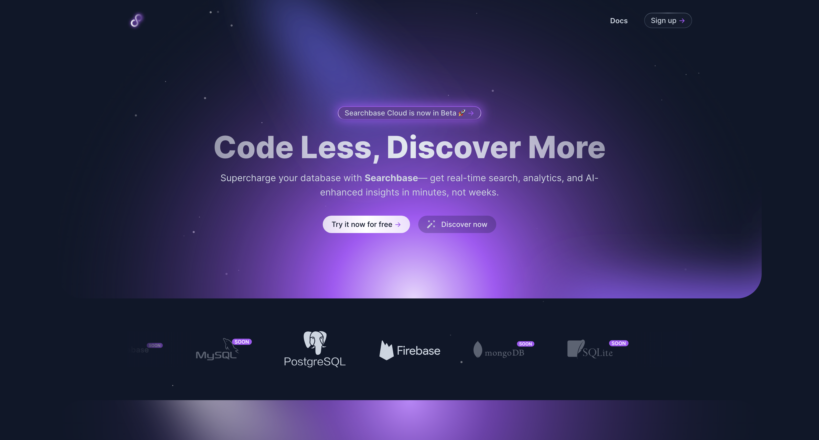 Searchbase | Advanced Search, Simple Integration icon