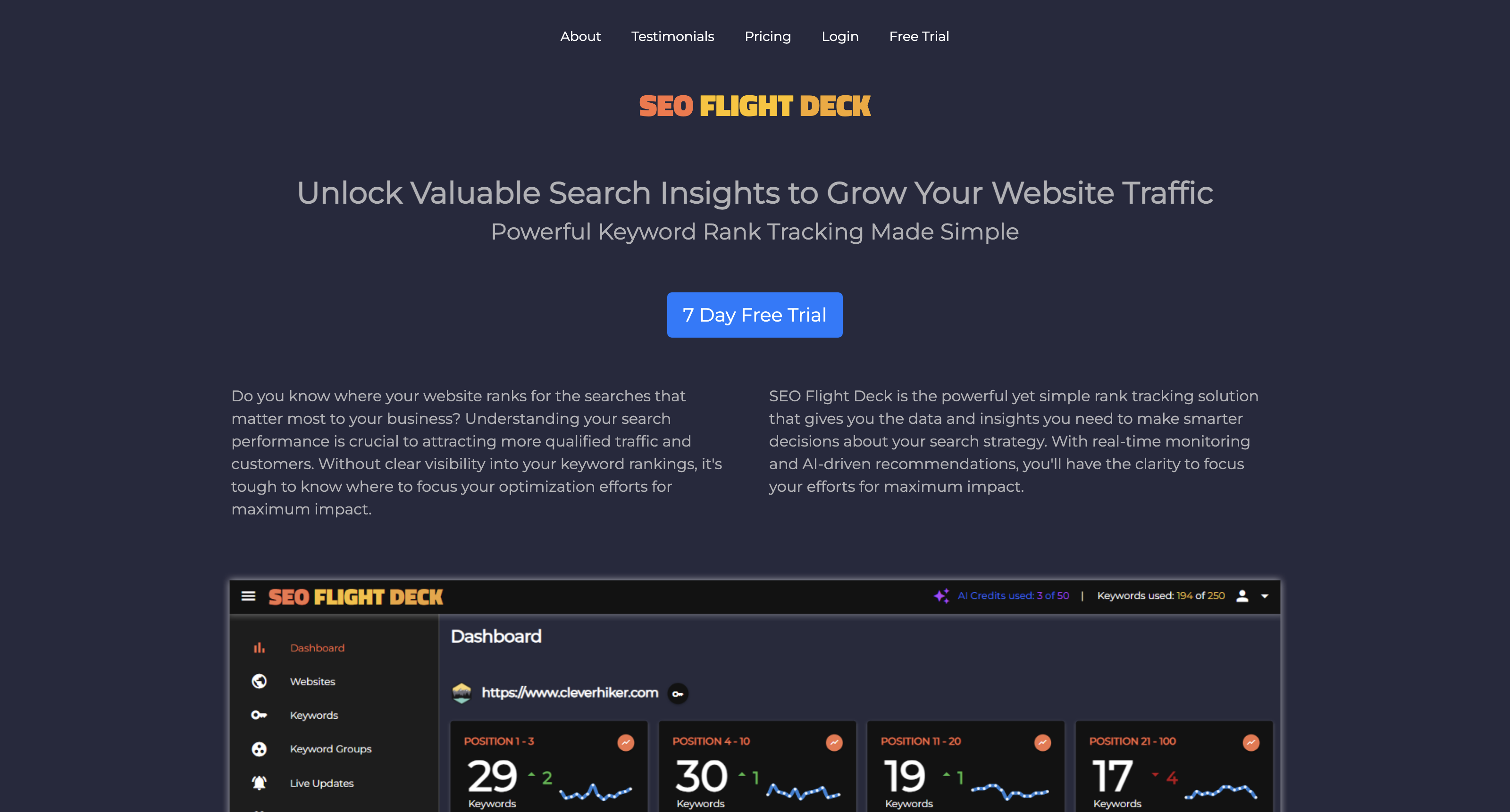 SEO FLIGHT DECK icon