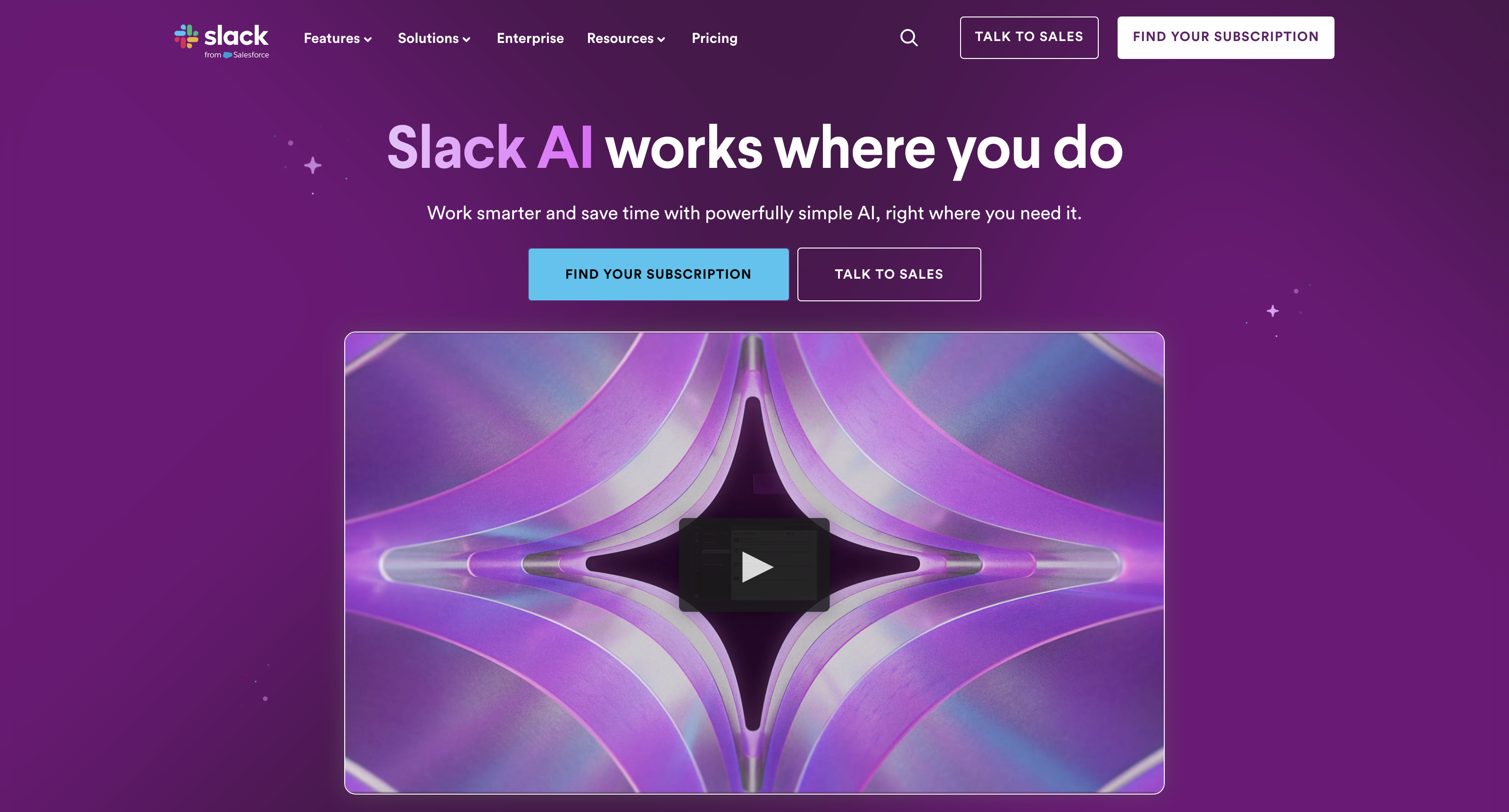 Slack AI icon