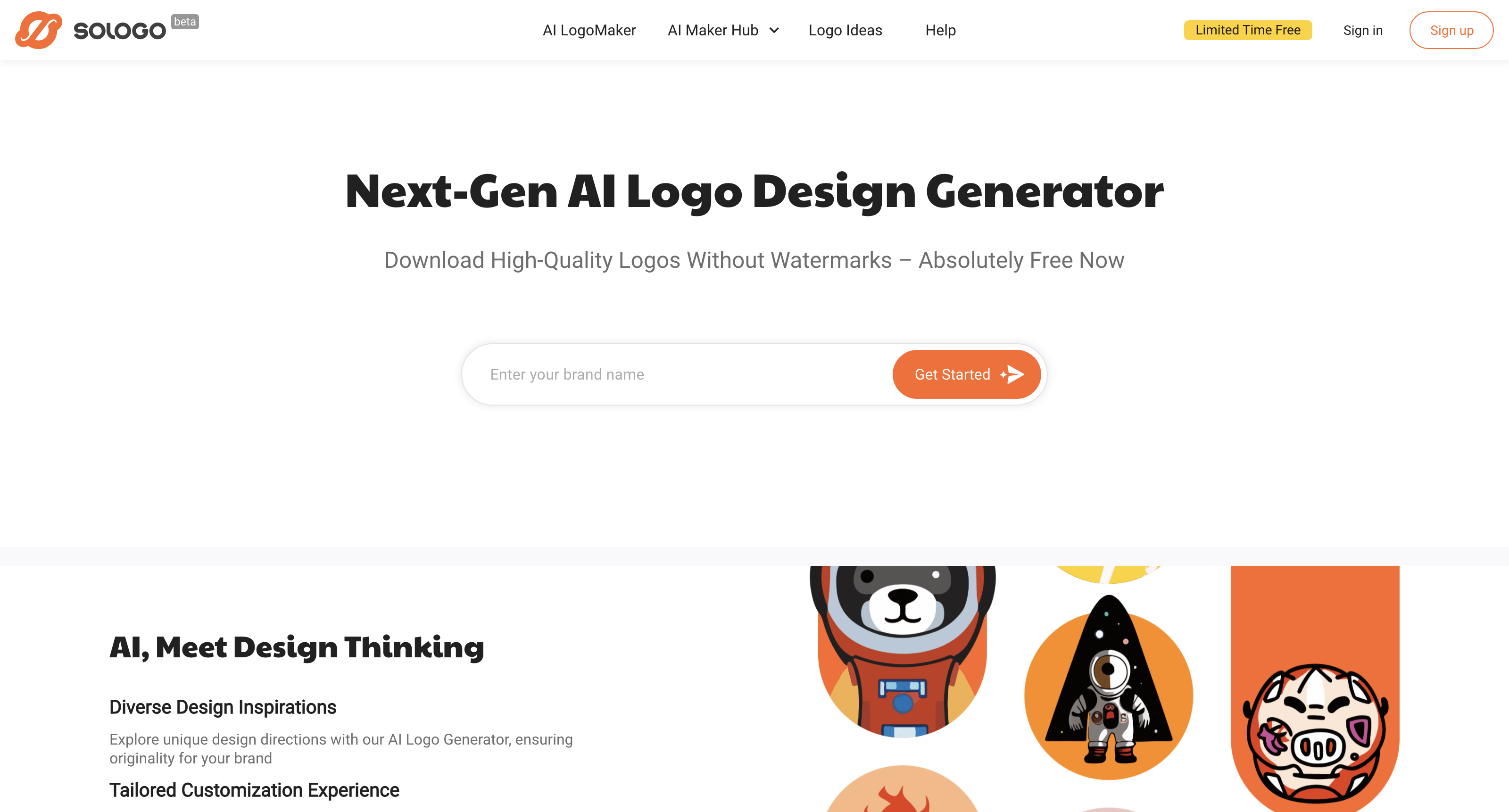 Free Logo Maker & Logo Generator with Artificial Intelligence