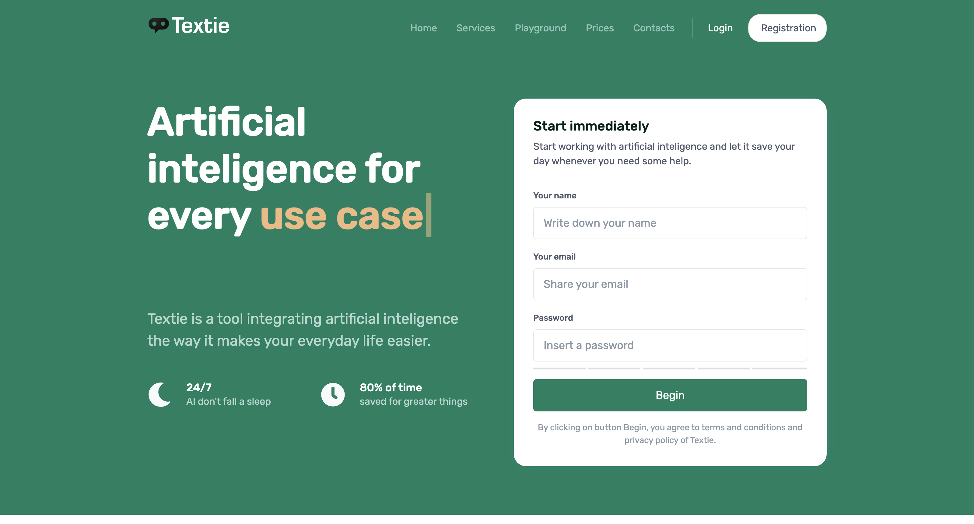 AI for any use case | Textie.ai icon