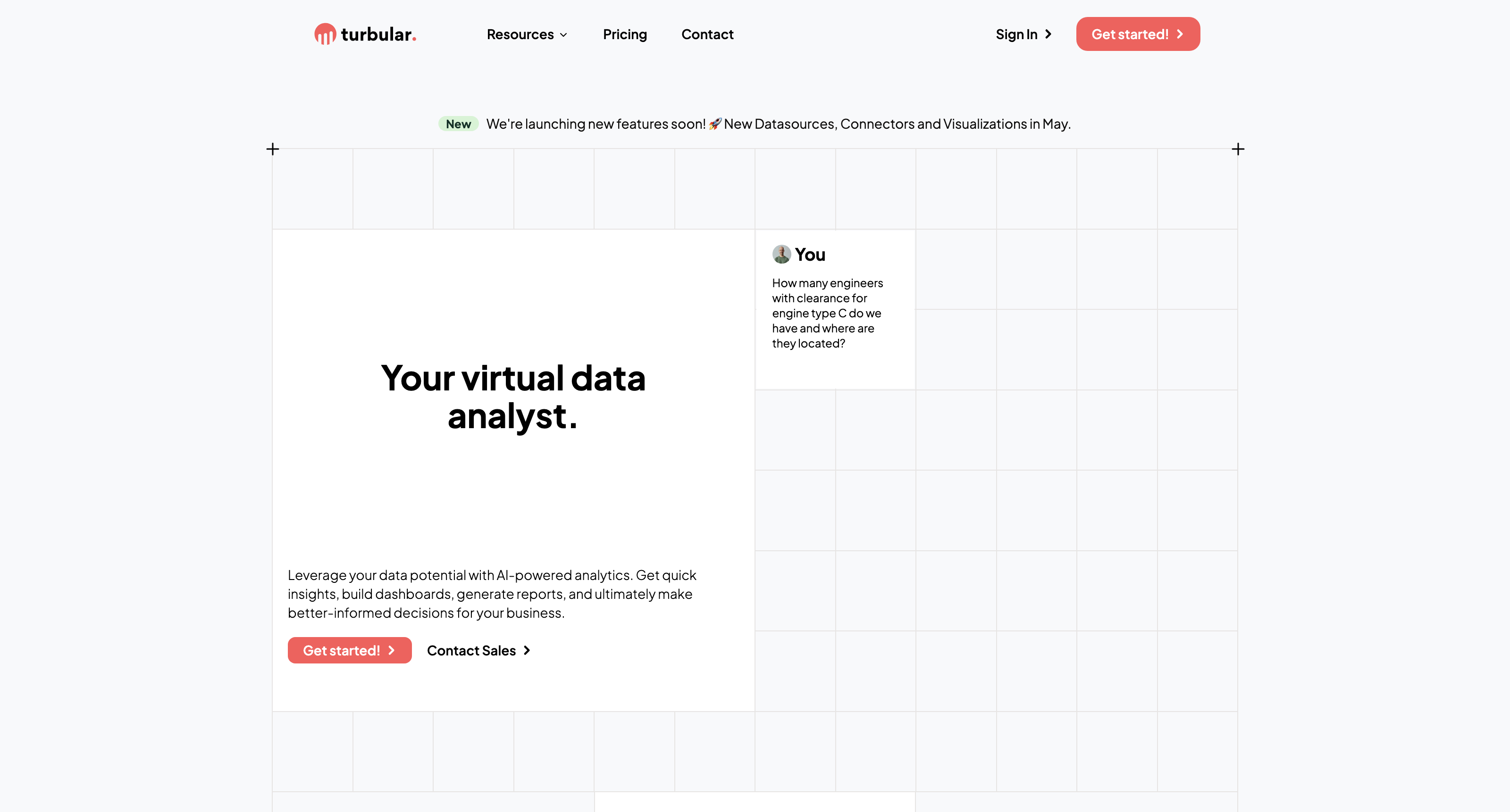Turbular: Your virtual data analyst icon
