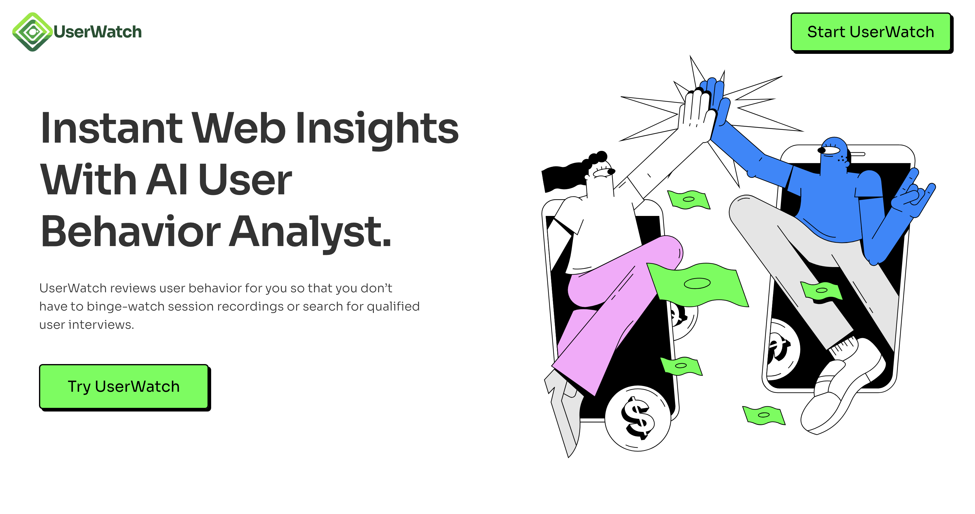 AI that Analyzes User Behavior - UserWatch icon
