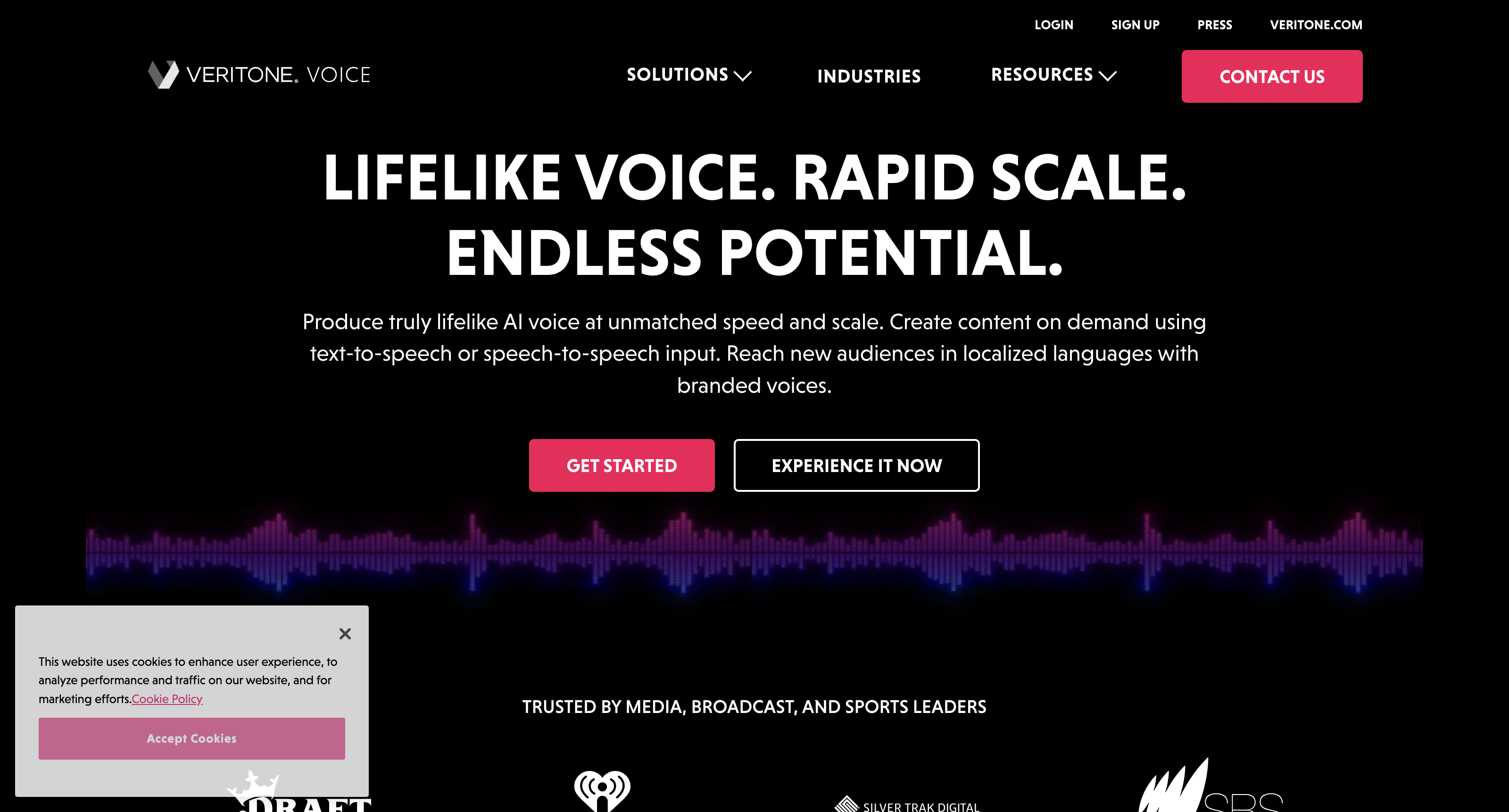 Veritone Voice - Lifelike AI Voice icon
