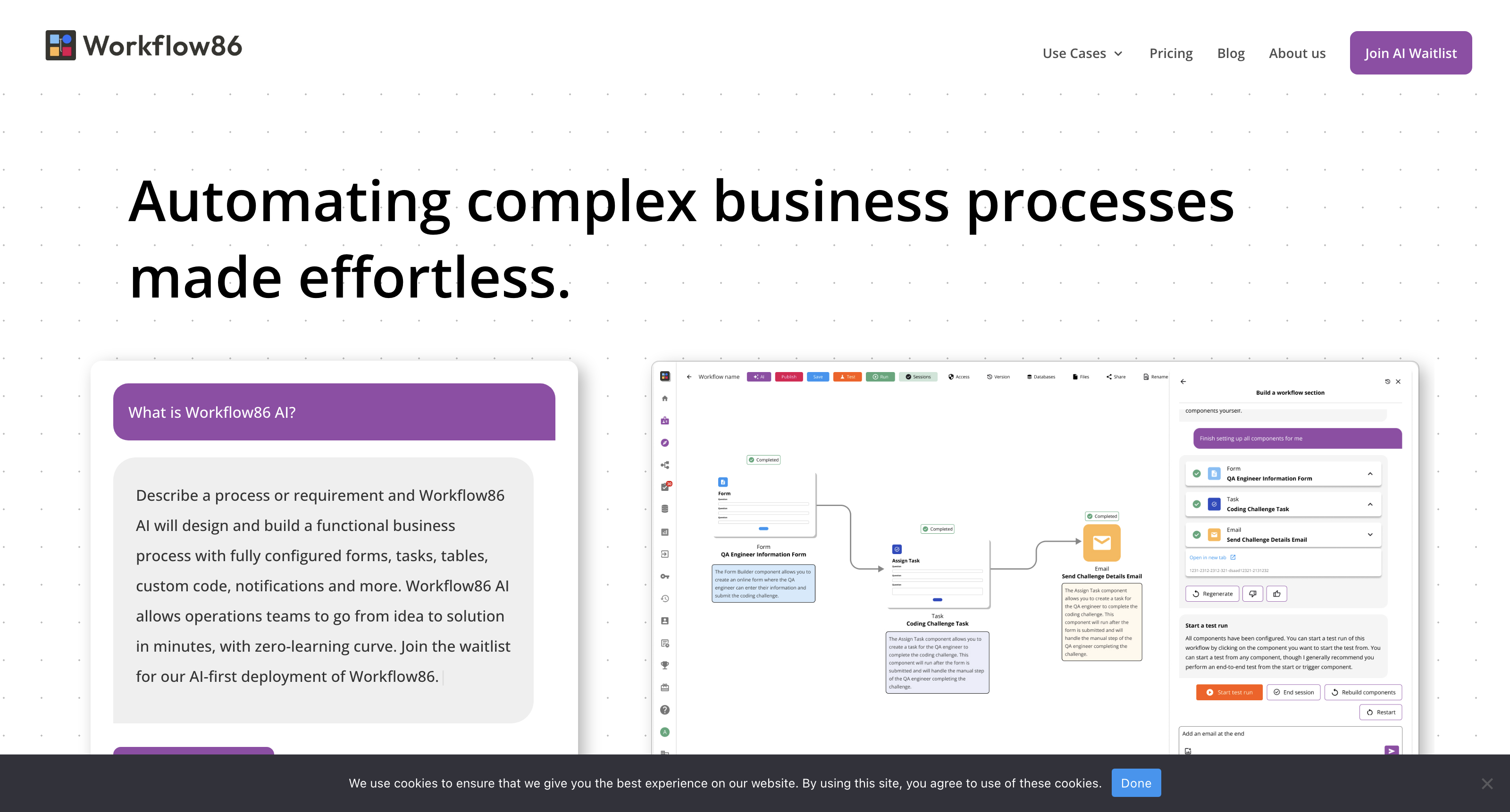 Workflow86 | AI Workflow Automation icon