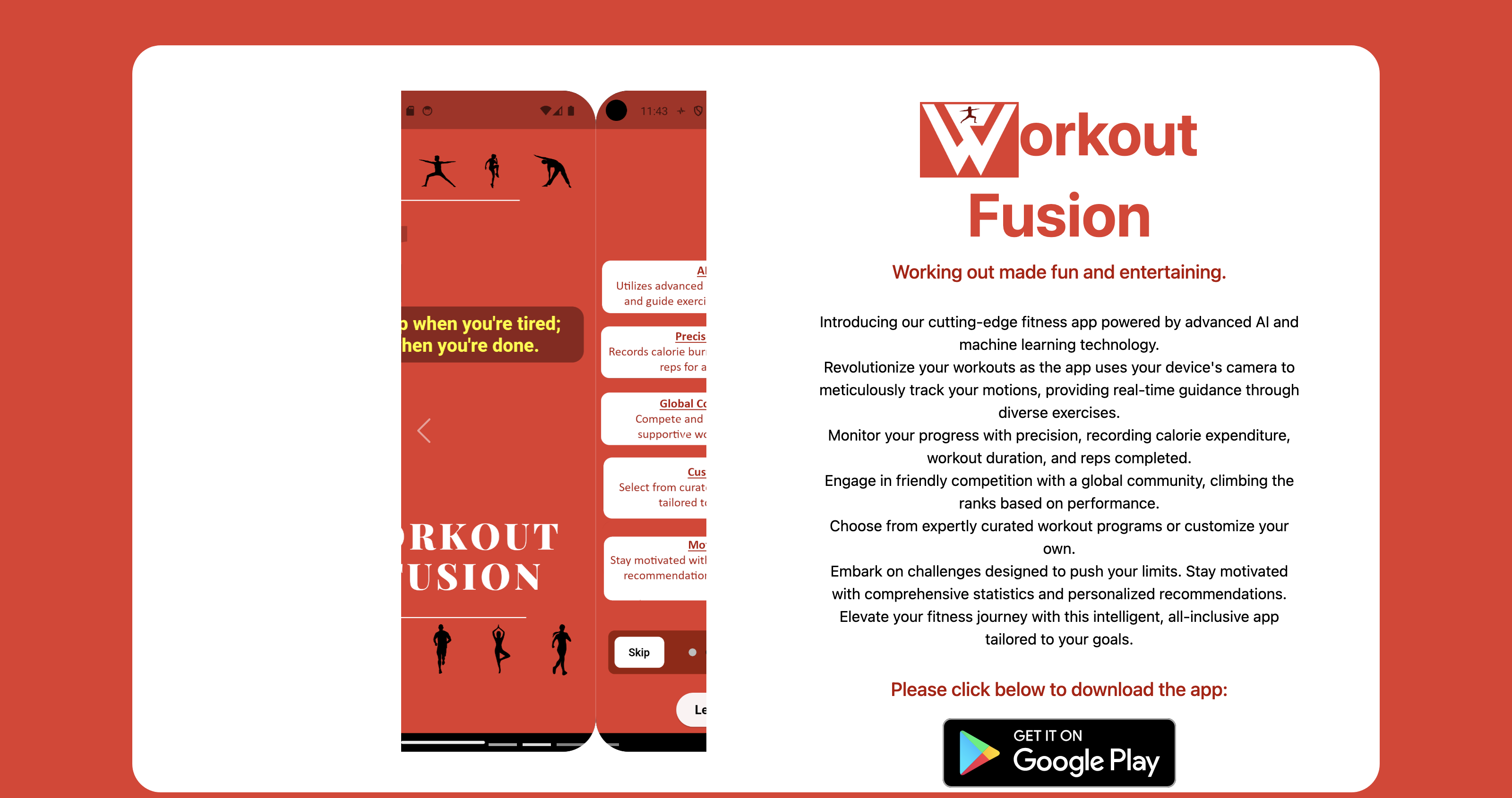 Workout Fusion - Fitness made fun and entertaining icon