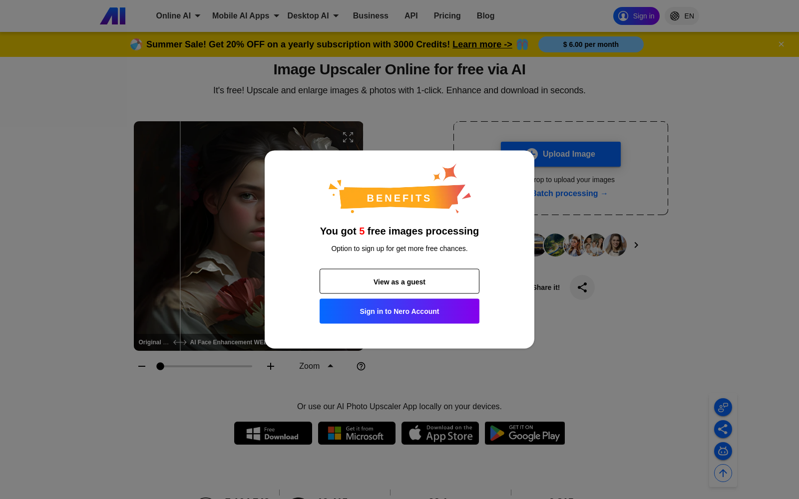 AI Image Upscaler | Upscale & enhance photos
