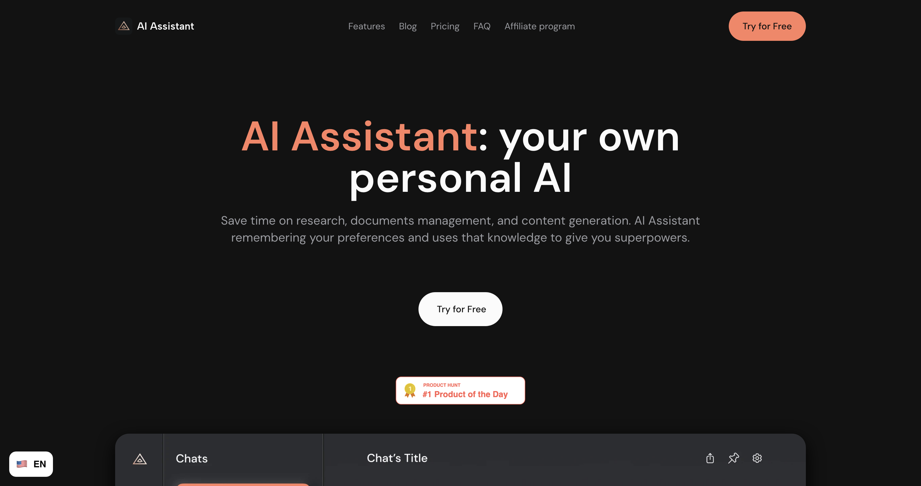 AI Assistant | Boost Your Productivity with Personalized AI