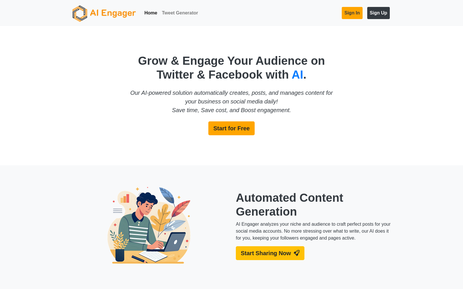 AI Social Media Manager | AI Engager