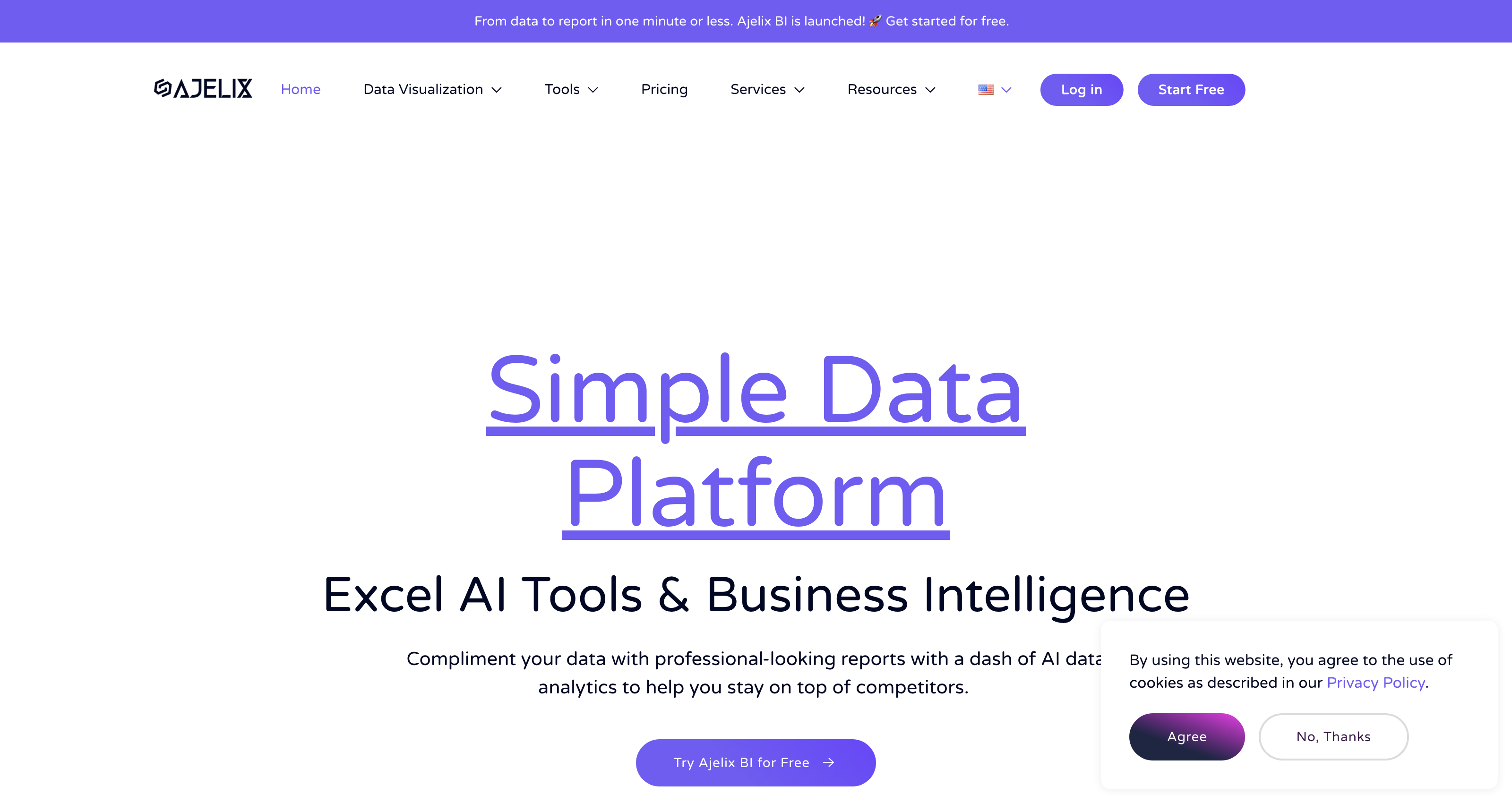 Data Analytics Platform: AI Excel Tools & Business Intelligence