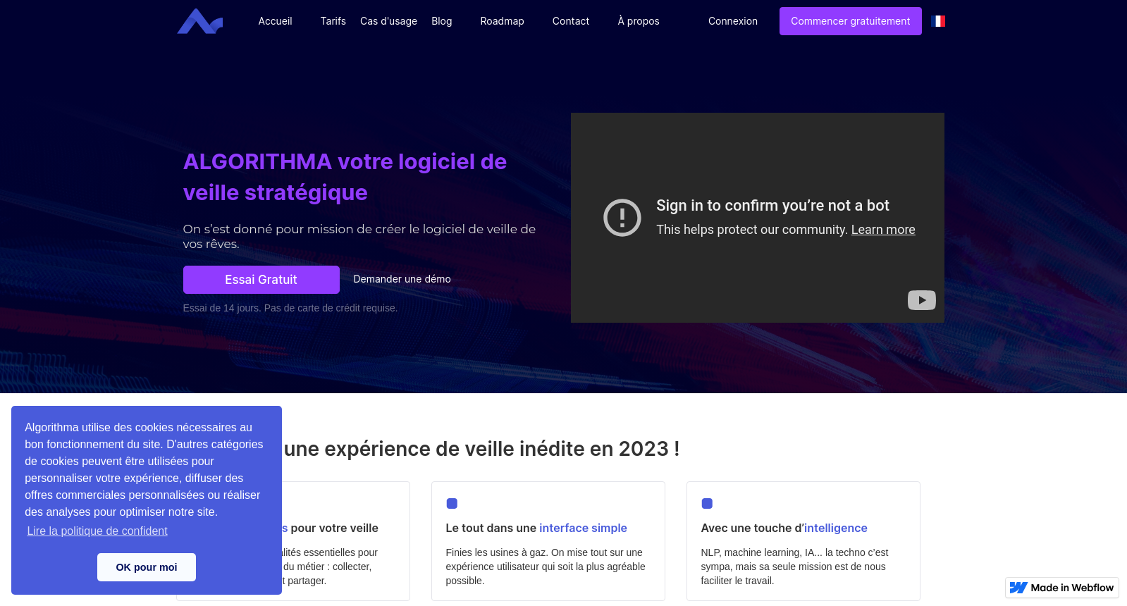 Algorithma | Logiciel de veille stratégique
