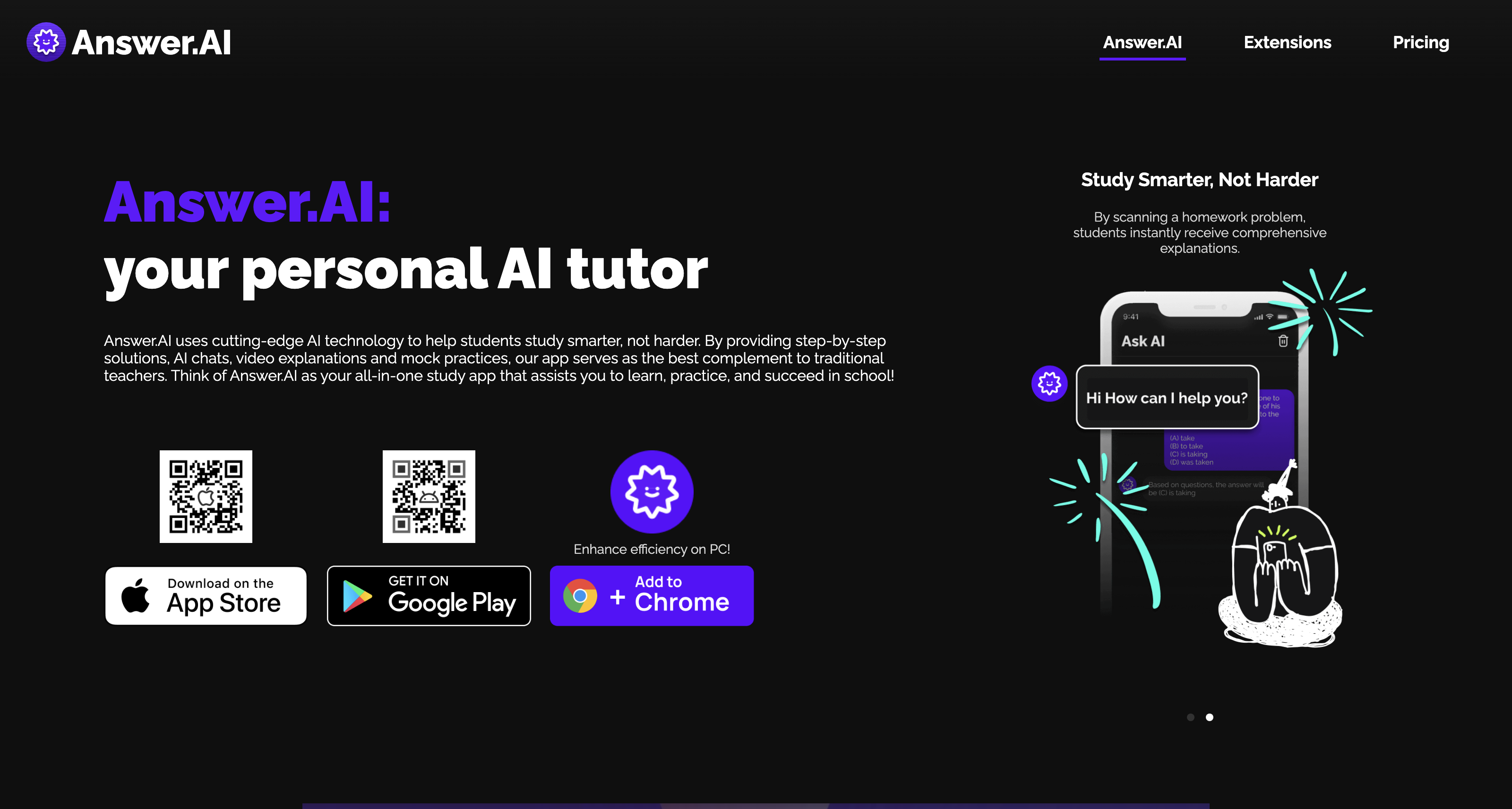 Answer AI - Homework Help & Free Homework Answers APP