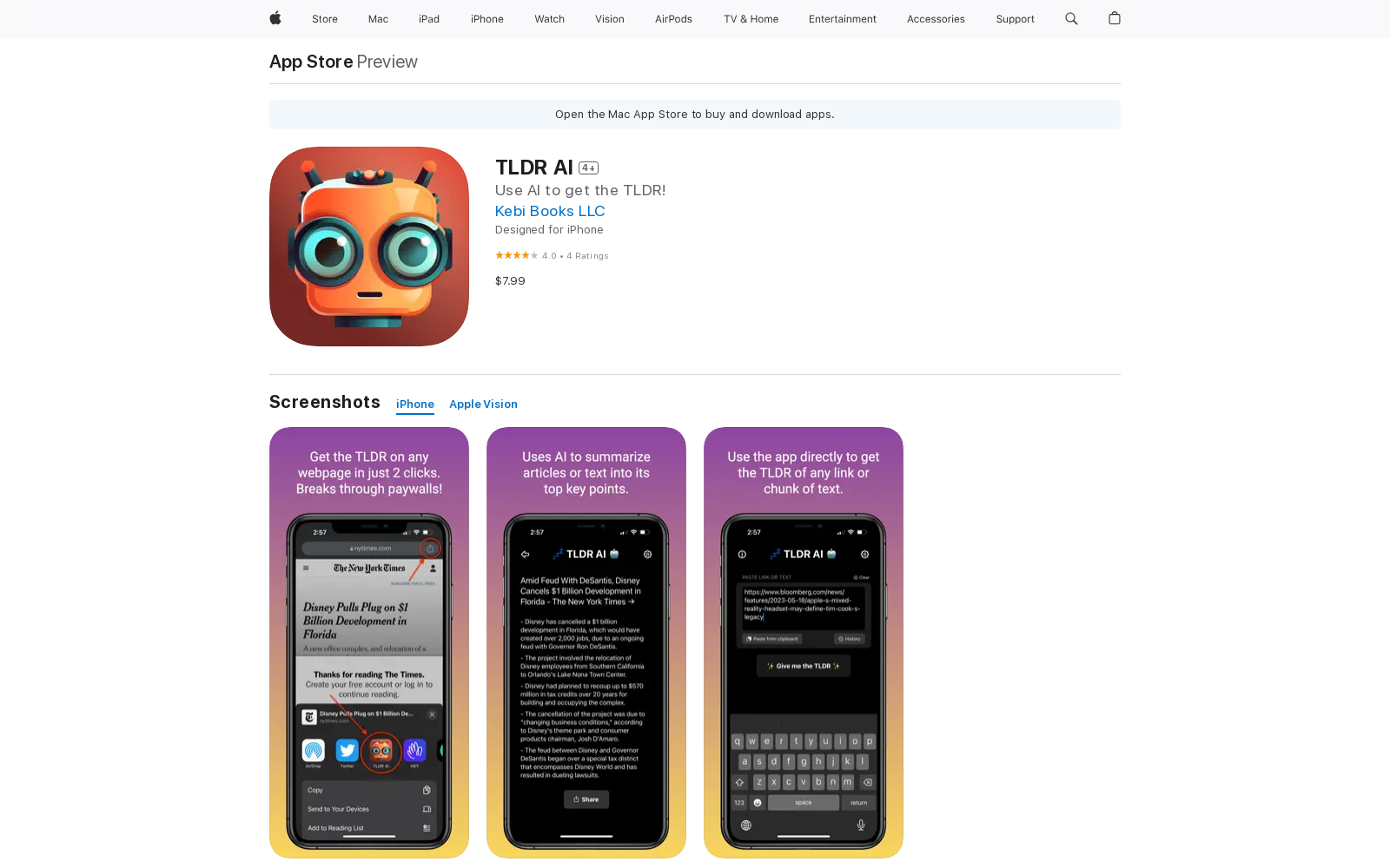 TLDR AI icon