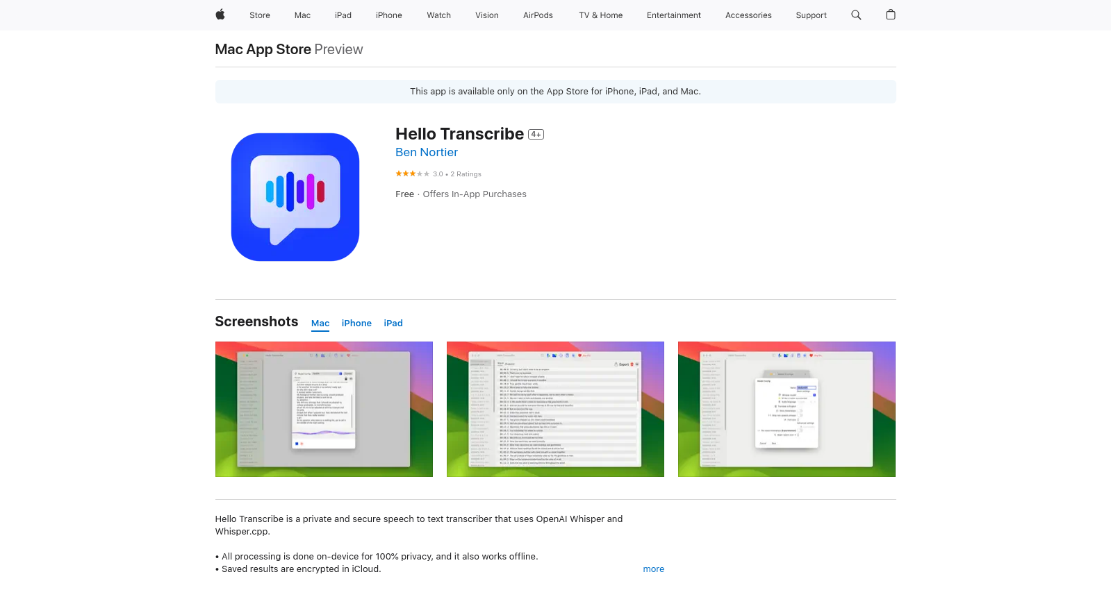 Speechless: audios to texts icon