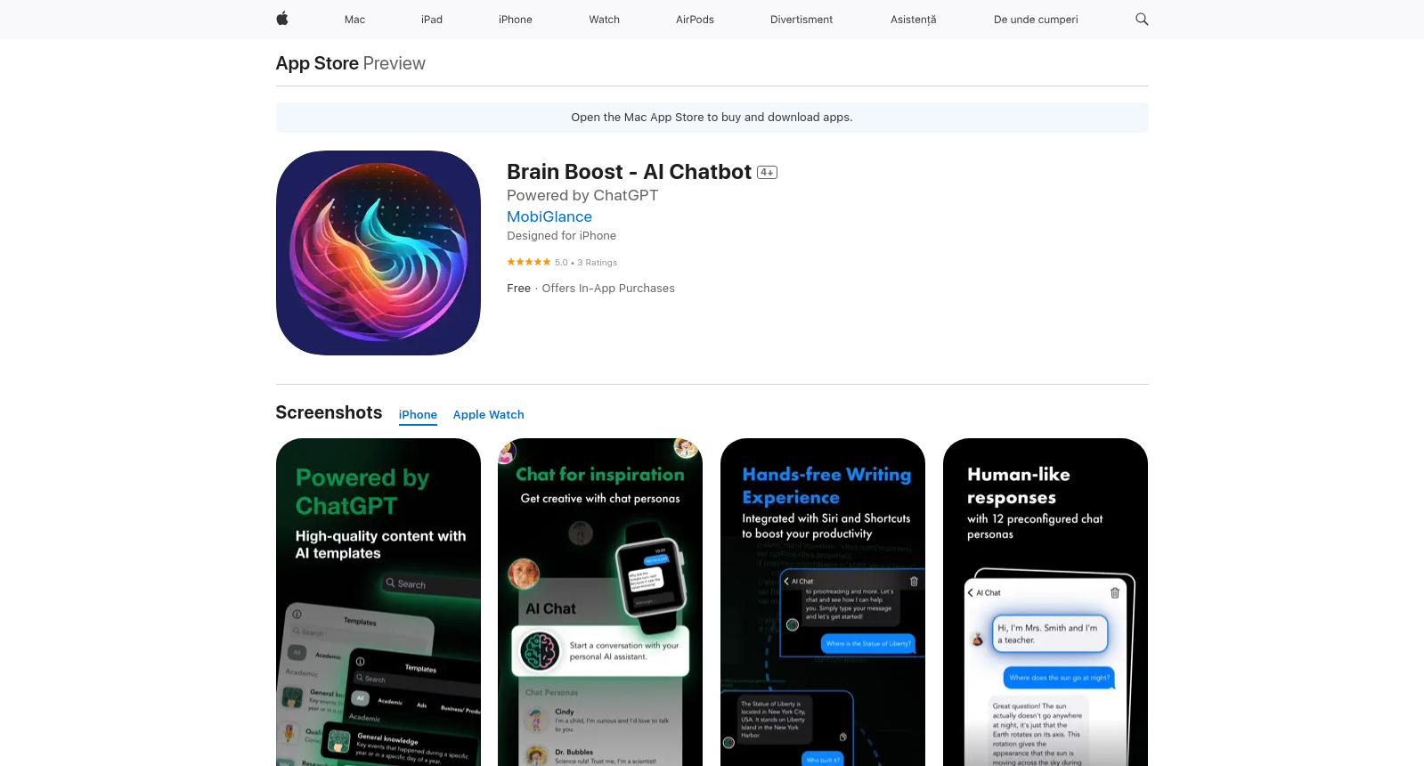 ChatMe: 4o AI Chatbot & Helper icon