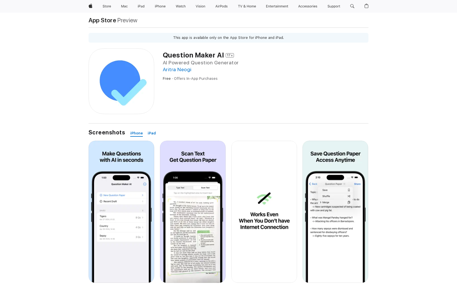 Question Maker AI icon
