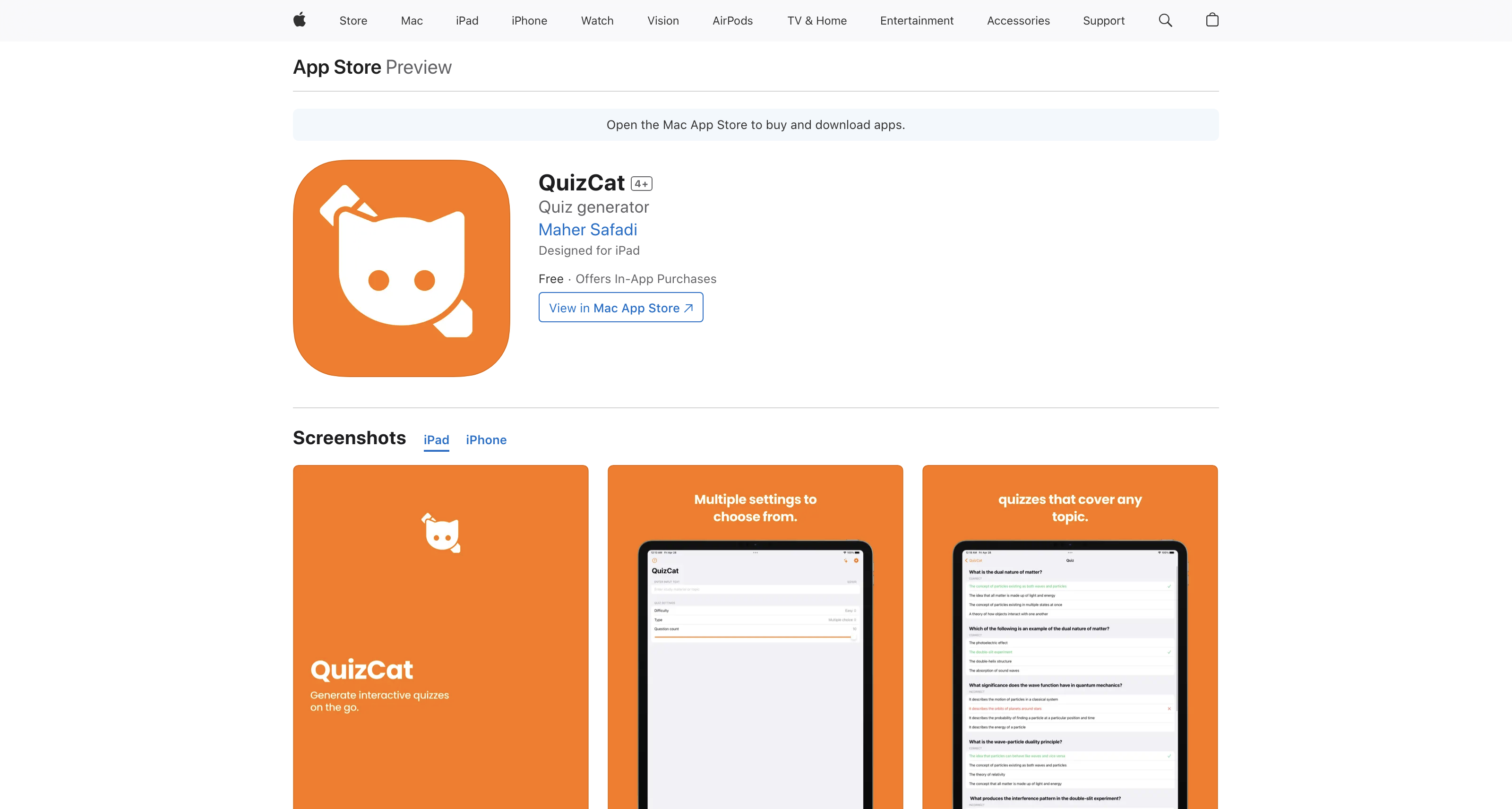 QuizCat icon