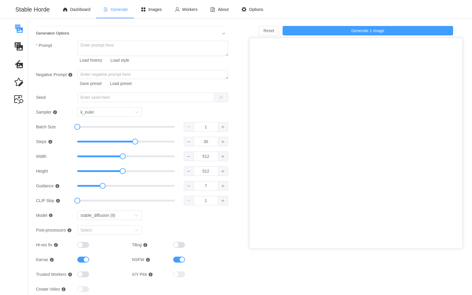 Stable UI - Create images with Stable Diffusion icon