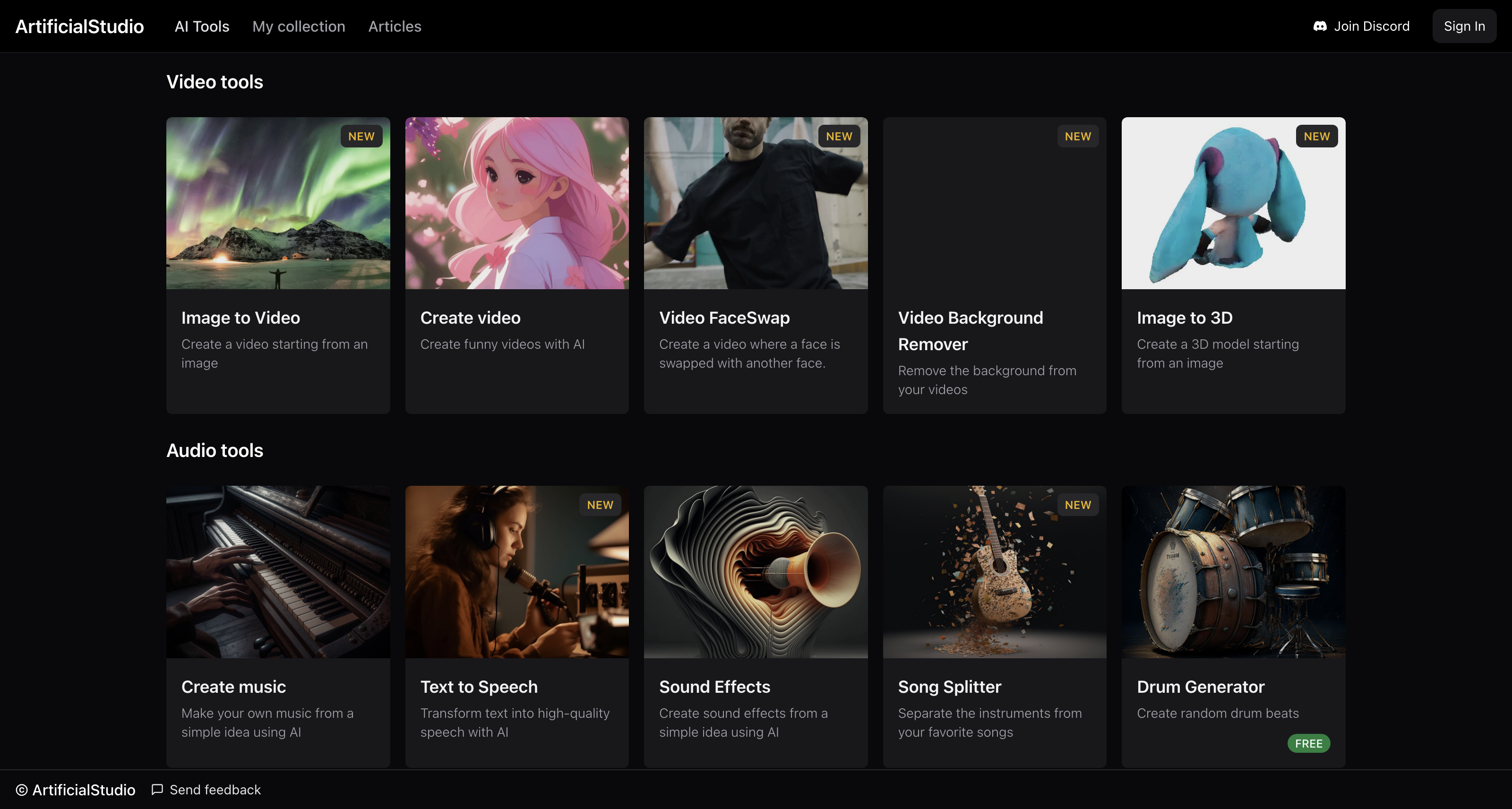 AI Tools | ArtificialStudio icon
