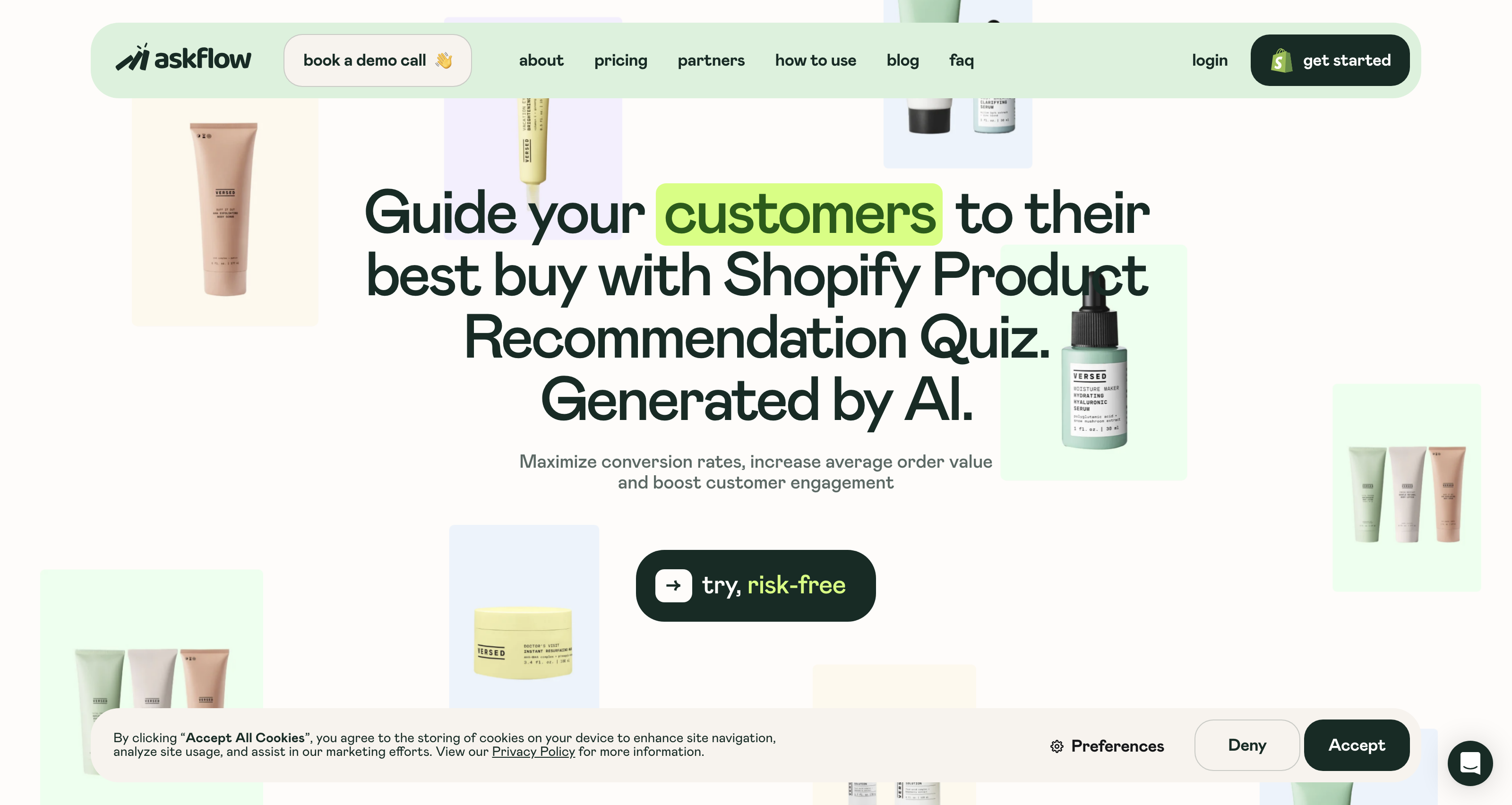 Boost Sales With Shopify Product Quiz App | Askflow AI