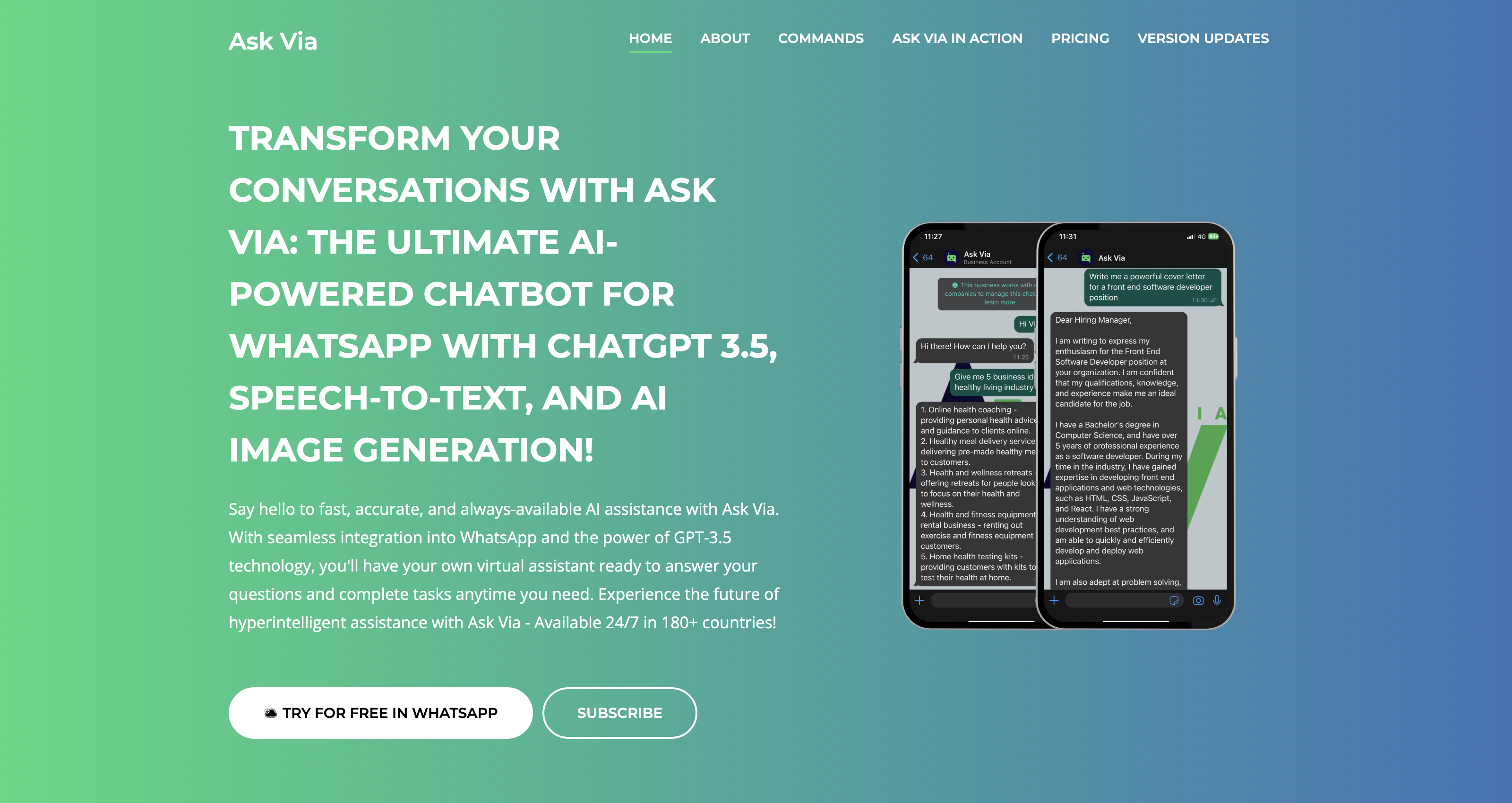 Ask Via