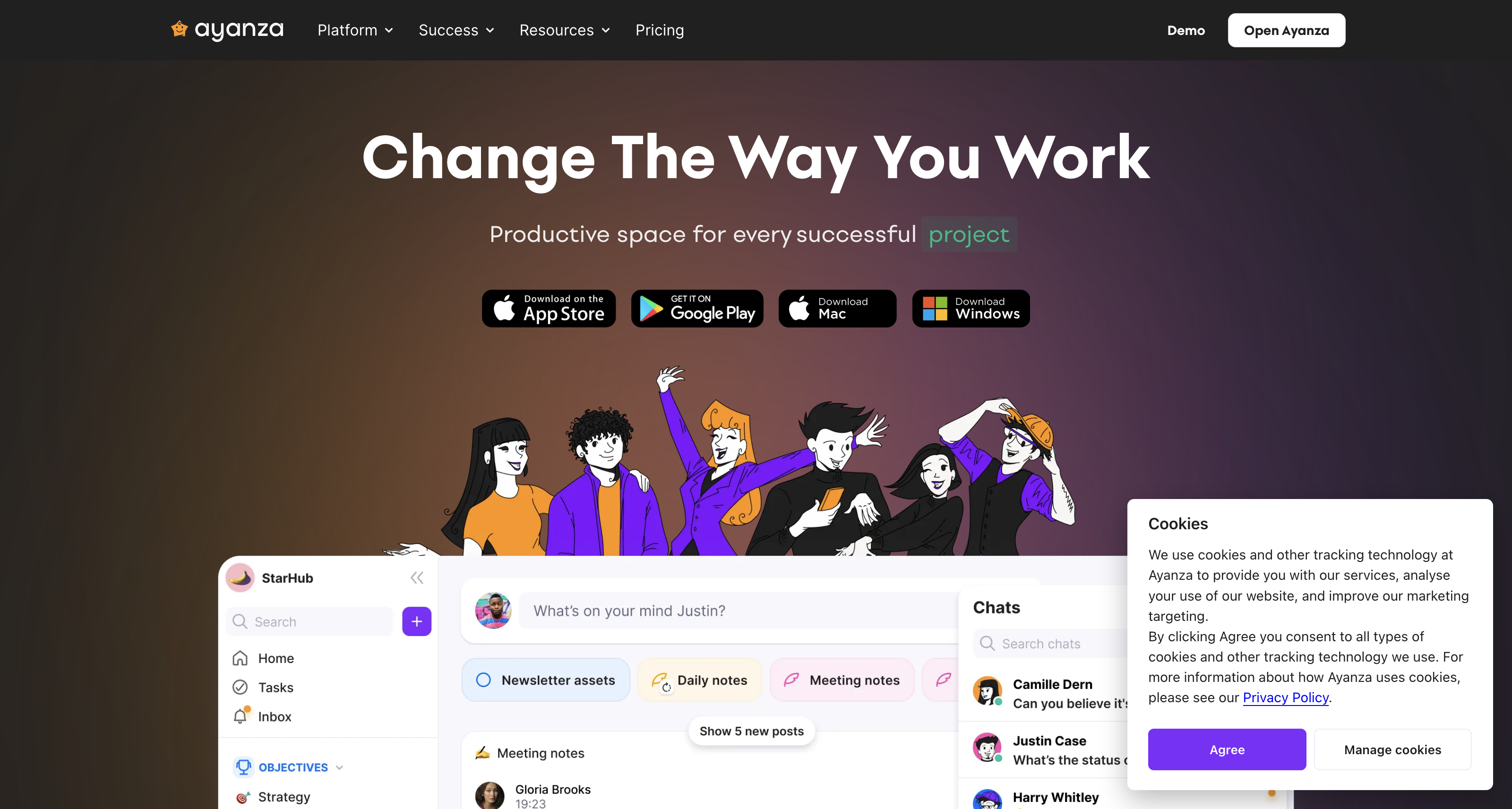 Collaborative Project Management Software for Teams | Ayanza