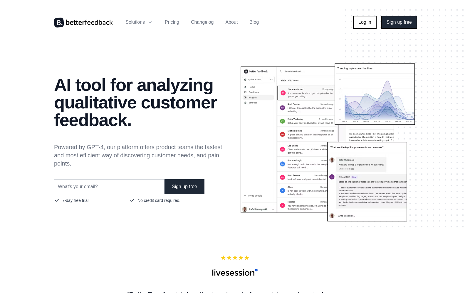 BetterFeedback | Customer Feedback Analysis Tool