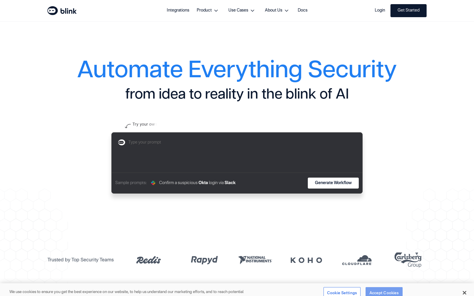 Blink | Workflow Automation for Security & Beyond icon