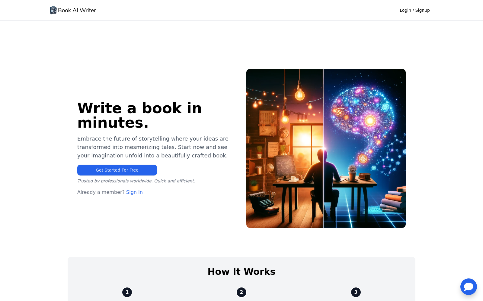 BookAIWriter.com - Revolutionize Your Writing with AI | Create Books & Stunning Covers Effortlessly