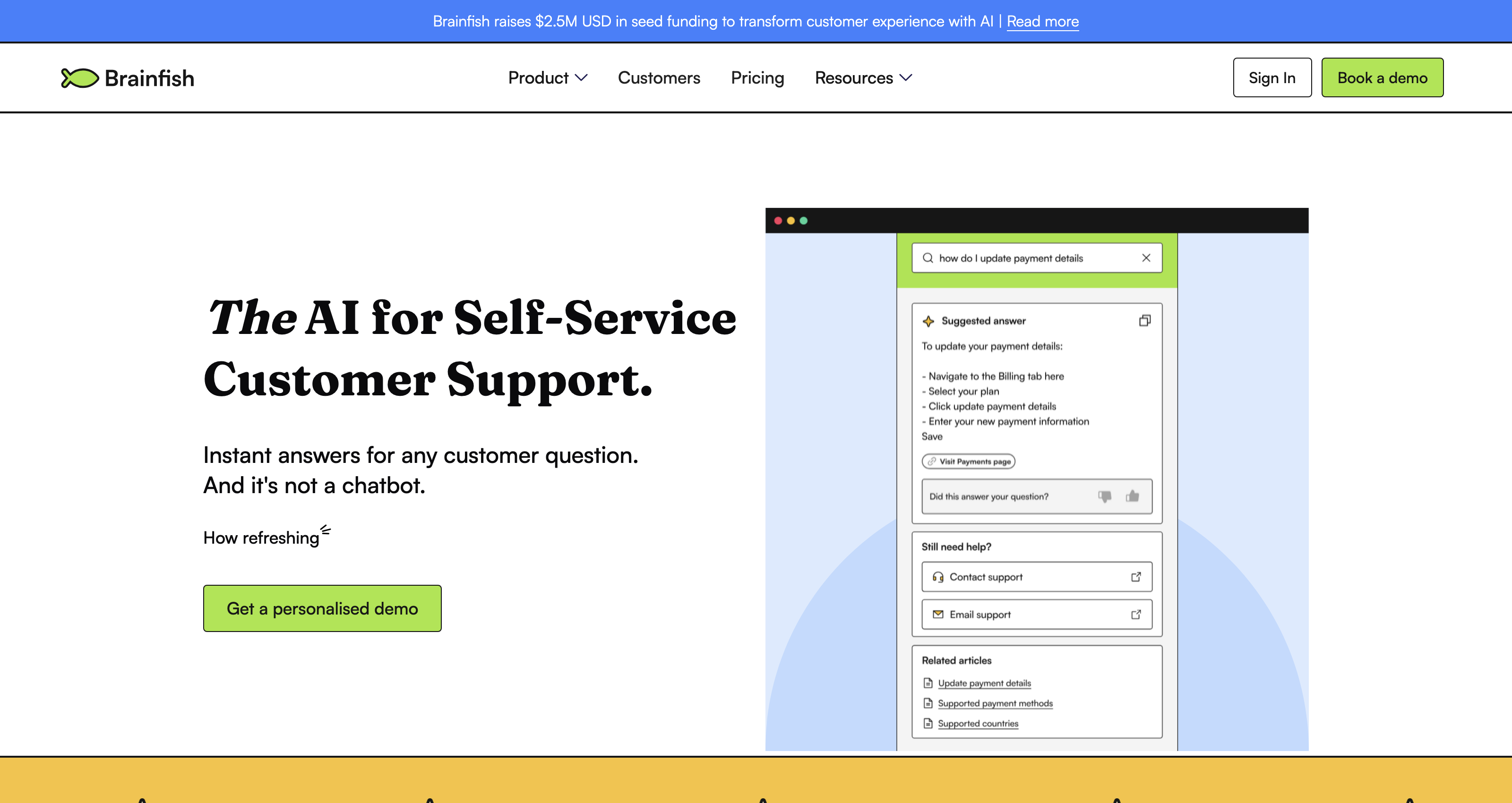 Brainfish: Next Decade's Customer Experience. icon