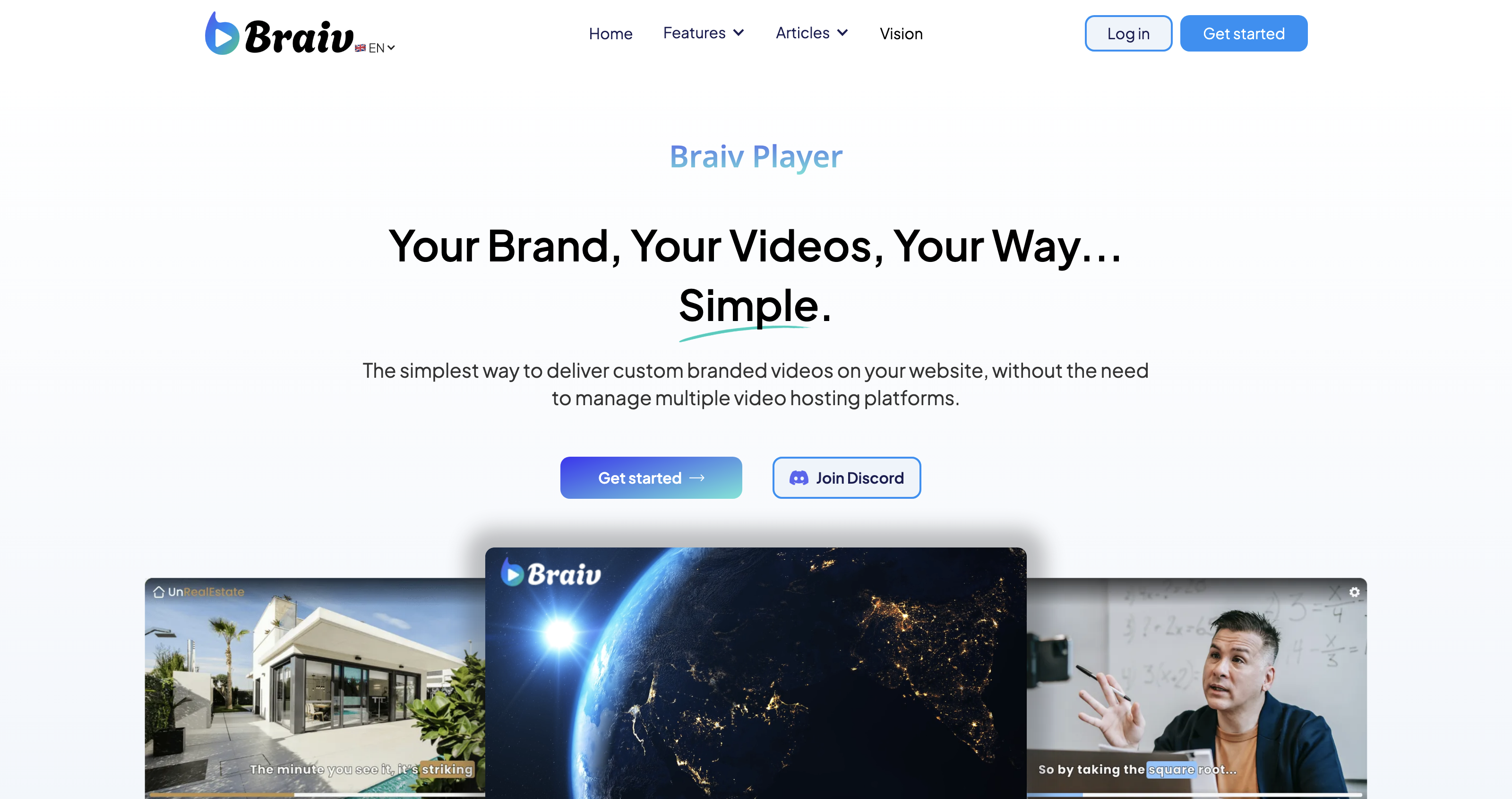 Braiv Player | Video Hosting, Captions, Translations & AI Video Dubbing