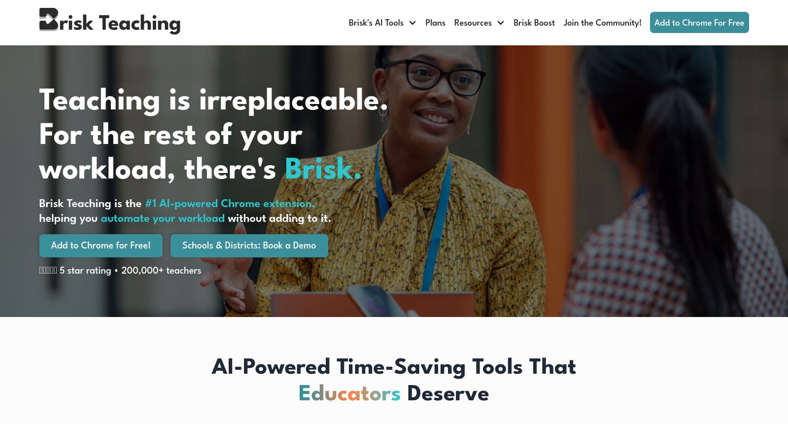 Brisk Teaching - Free AI for Teachers icon