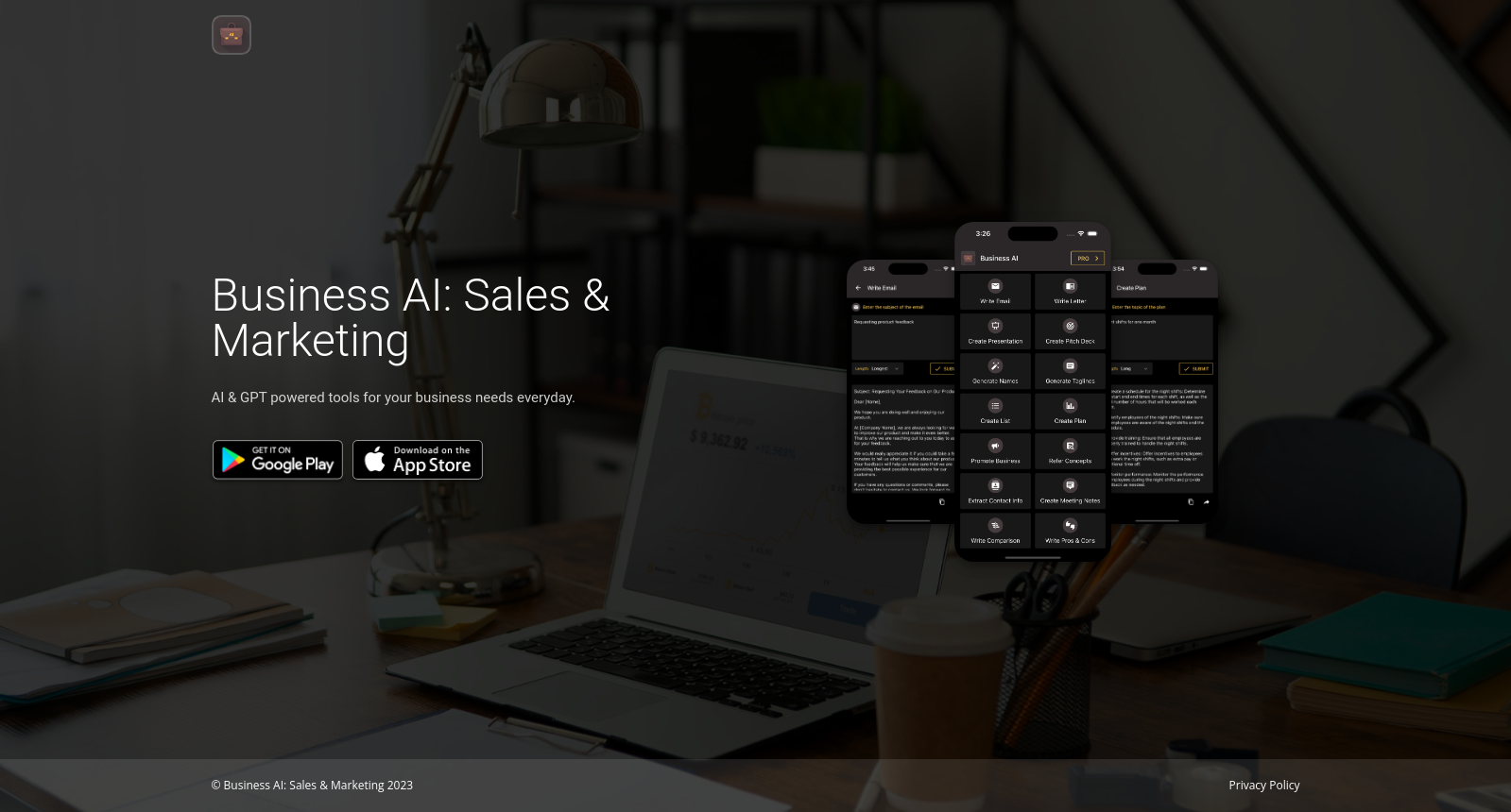 Business AI: Sales & Marketing icon