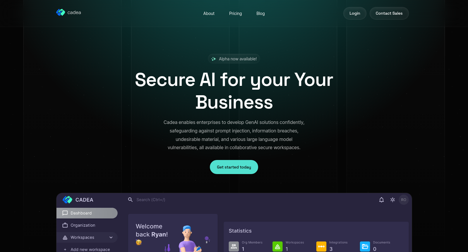 Cadea - The Missing Security Layer for LLMs icon