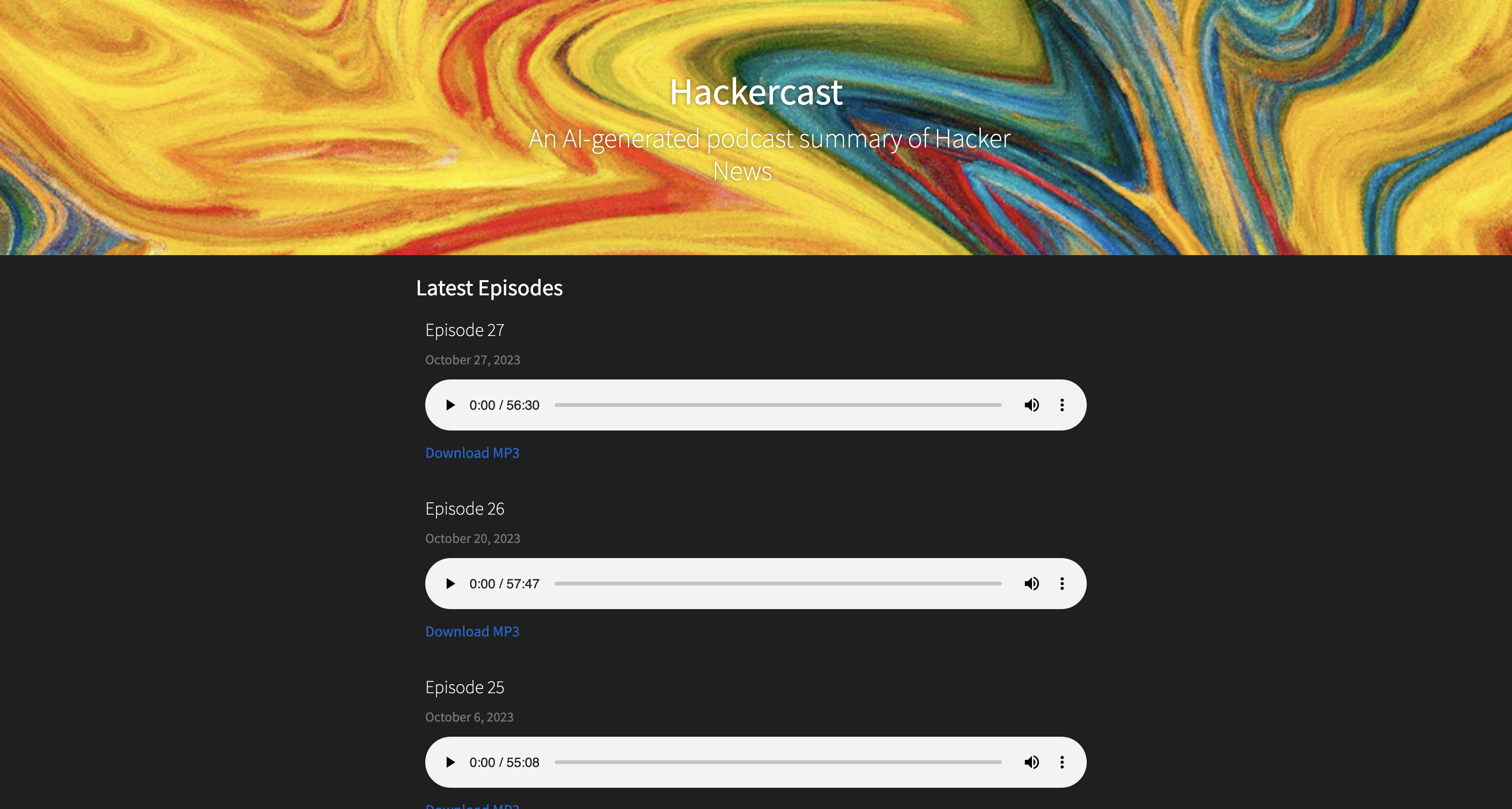 Hackercast icon