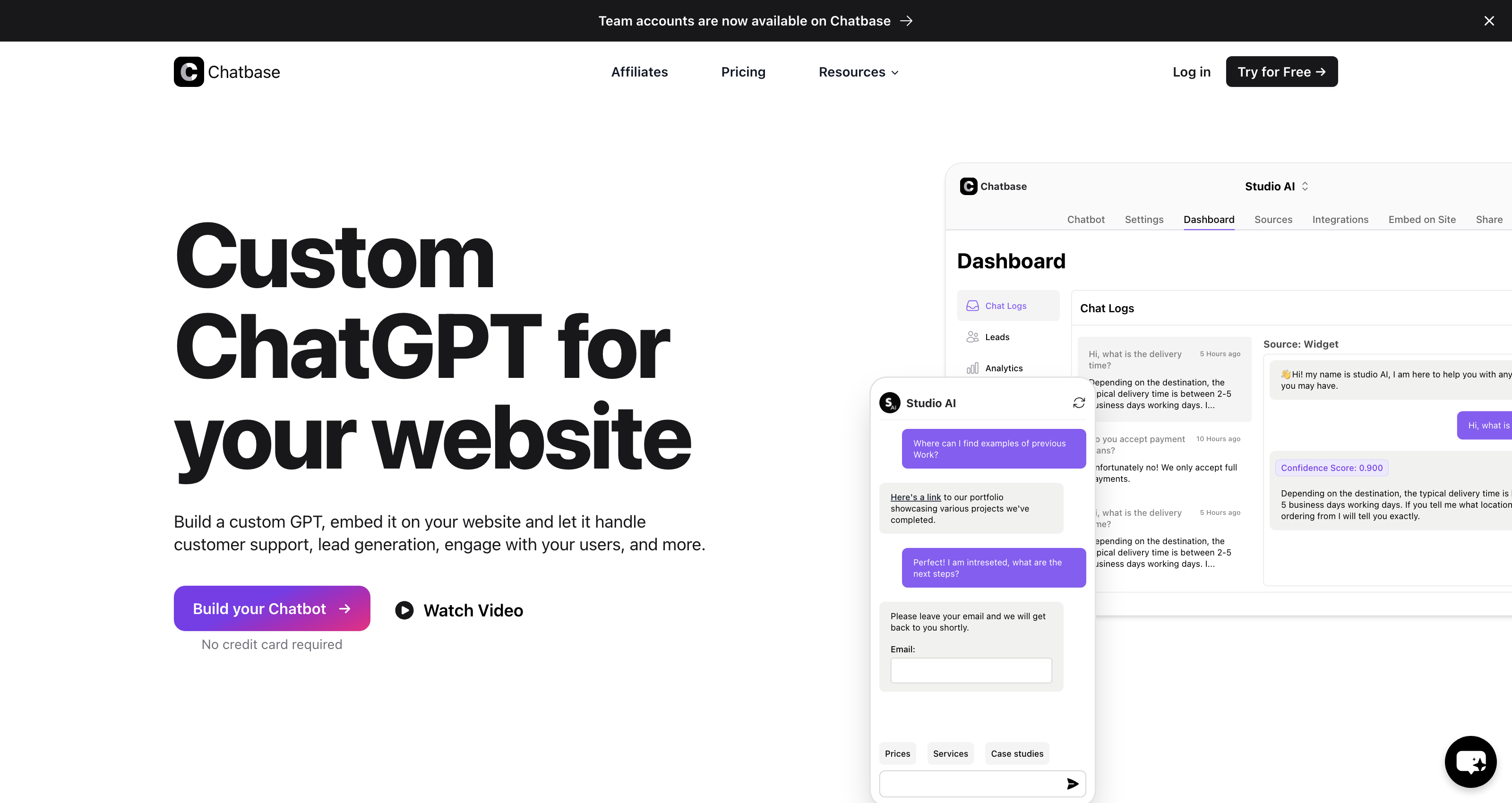 Chatbase | Custom ChatGPT for your data icon