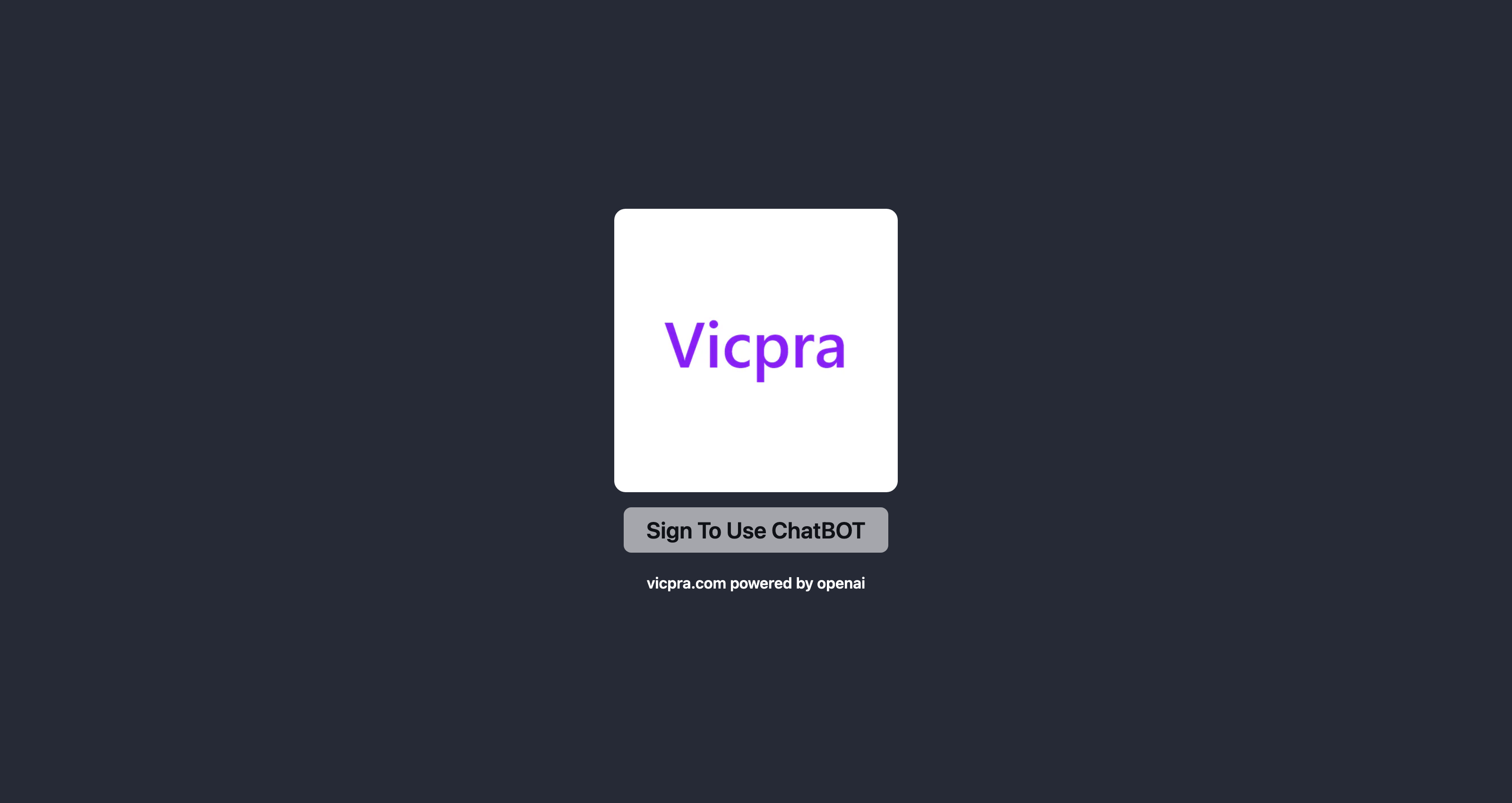 vicpra chatbot